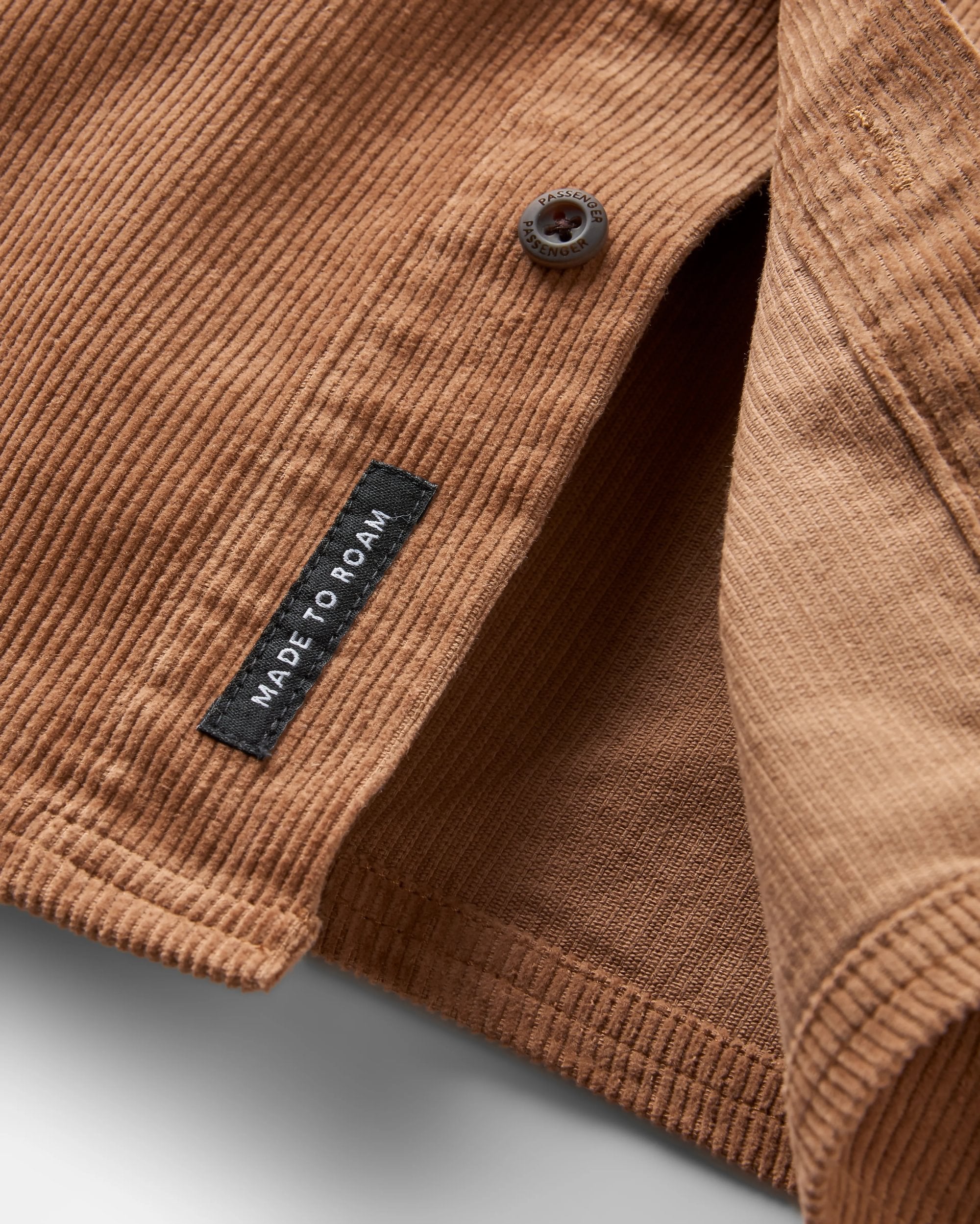 Backcountry Short Sleeve Cord Shirt - Toffee