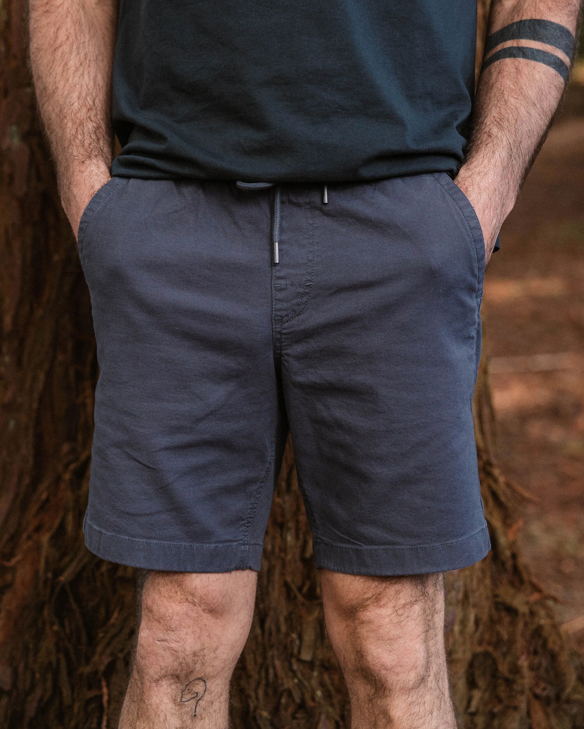 Drifter Organic Cotton Short - Charcoal