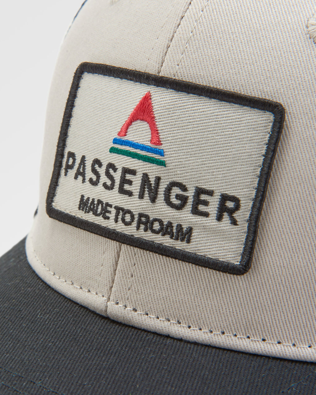 Core Organic Cotton Trucker Cap - Black/ White