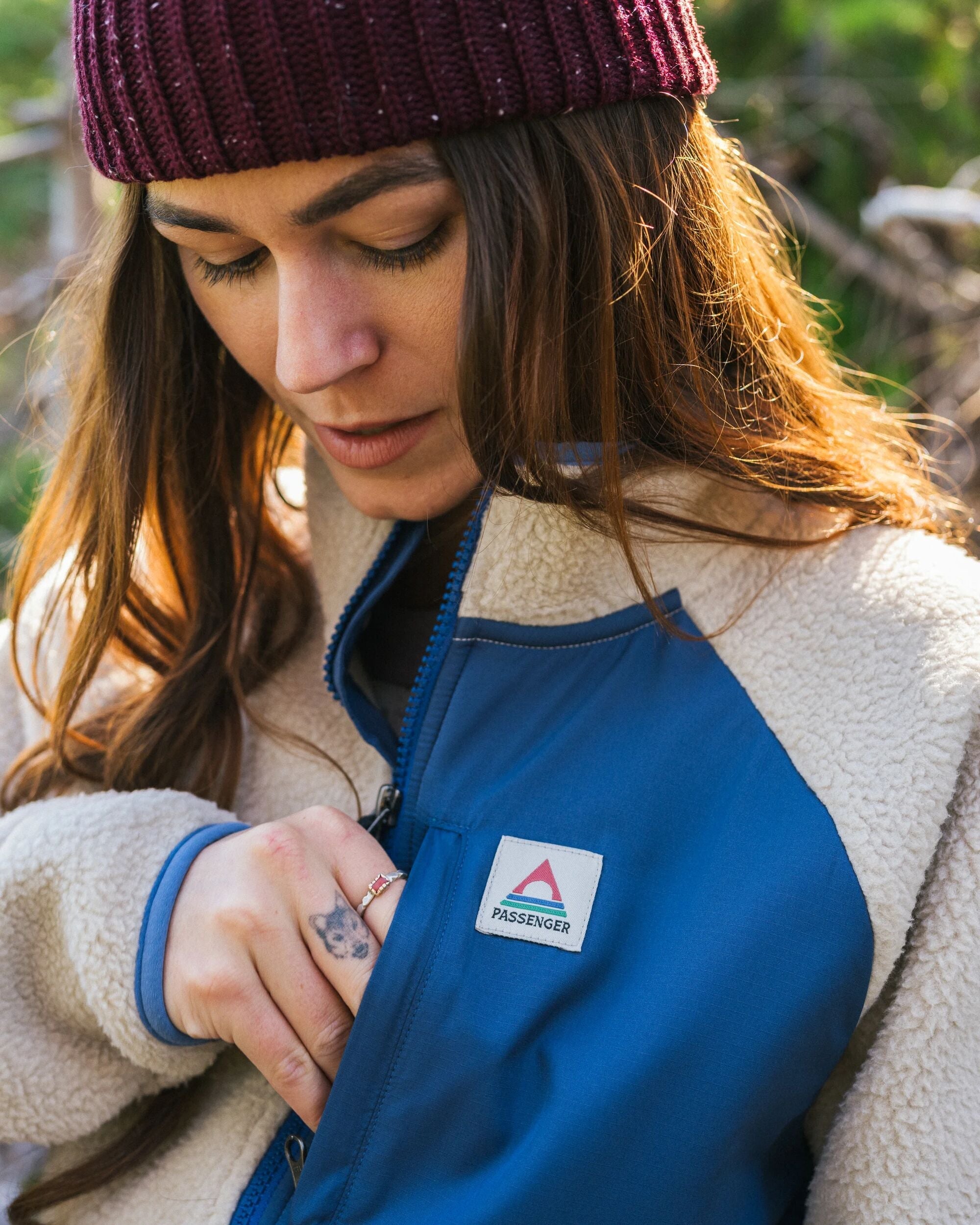 Home Recycled Sherpa Fleece - Oatmeal