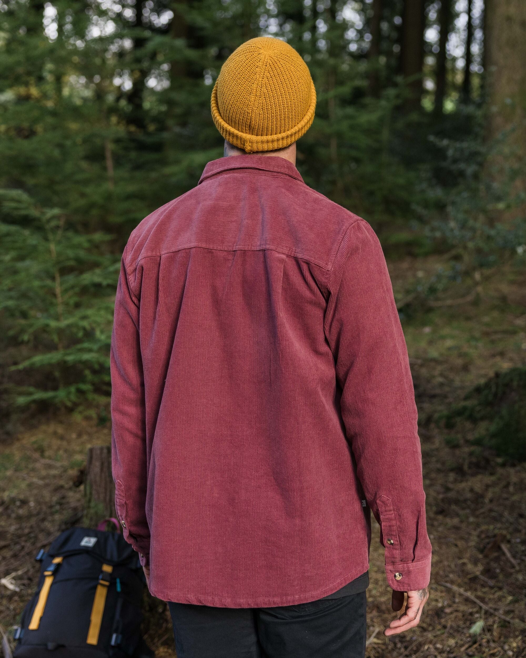 Backcountry Corduroy Shirt - Crushed Berry