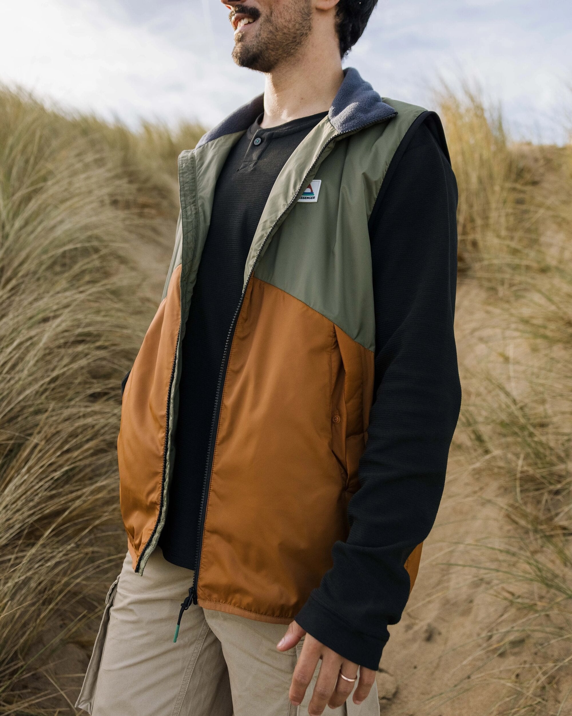 Dusk Recycled Insulated Gilet - Dusty Olive