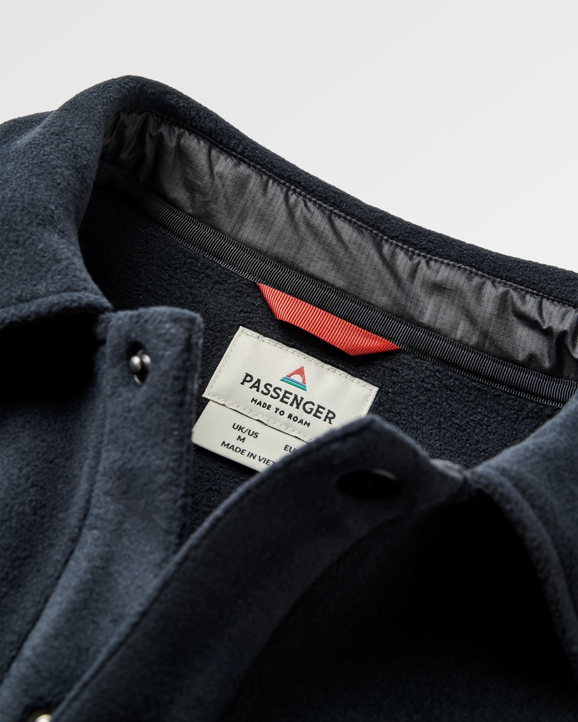 Adapt Fleece Overshirt - Black