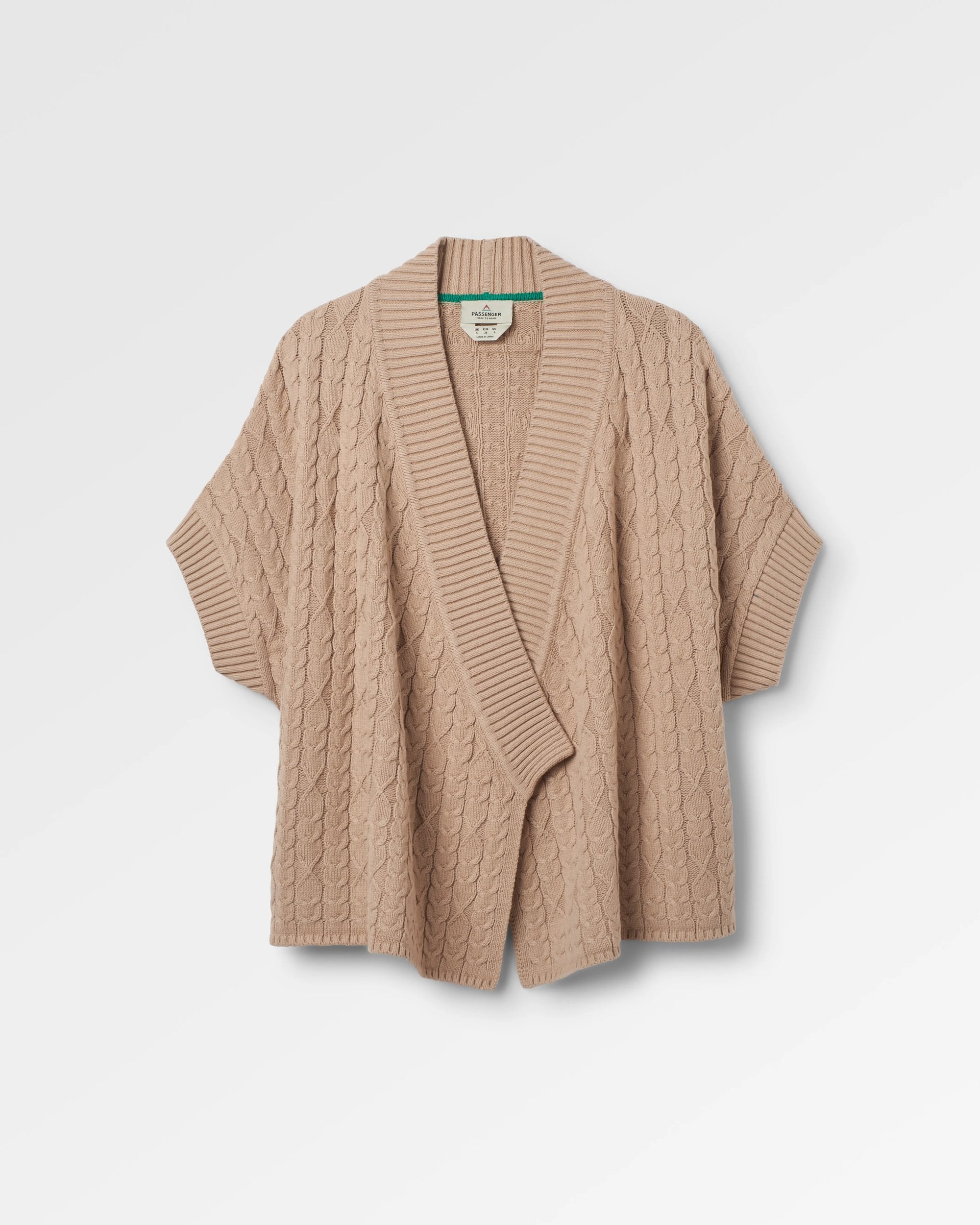 Homely Knitted Cardigan - Simply Taupe