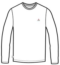 Classic Logo Recycled Cotton LS T-Shirt - White