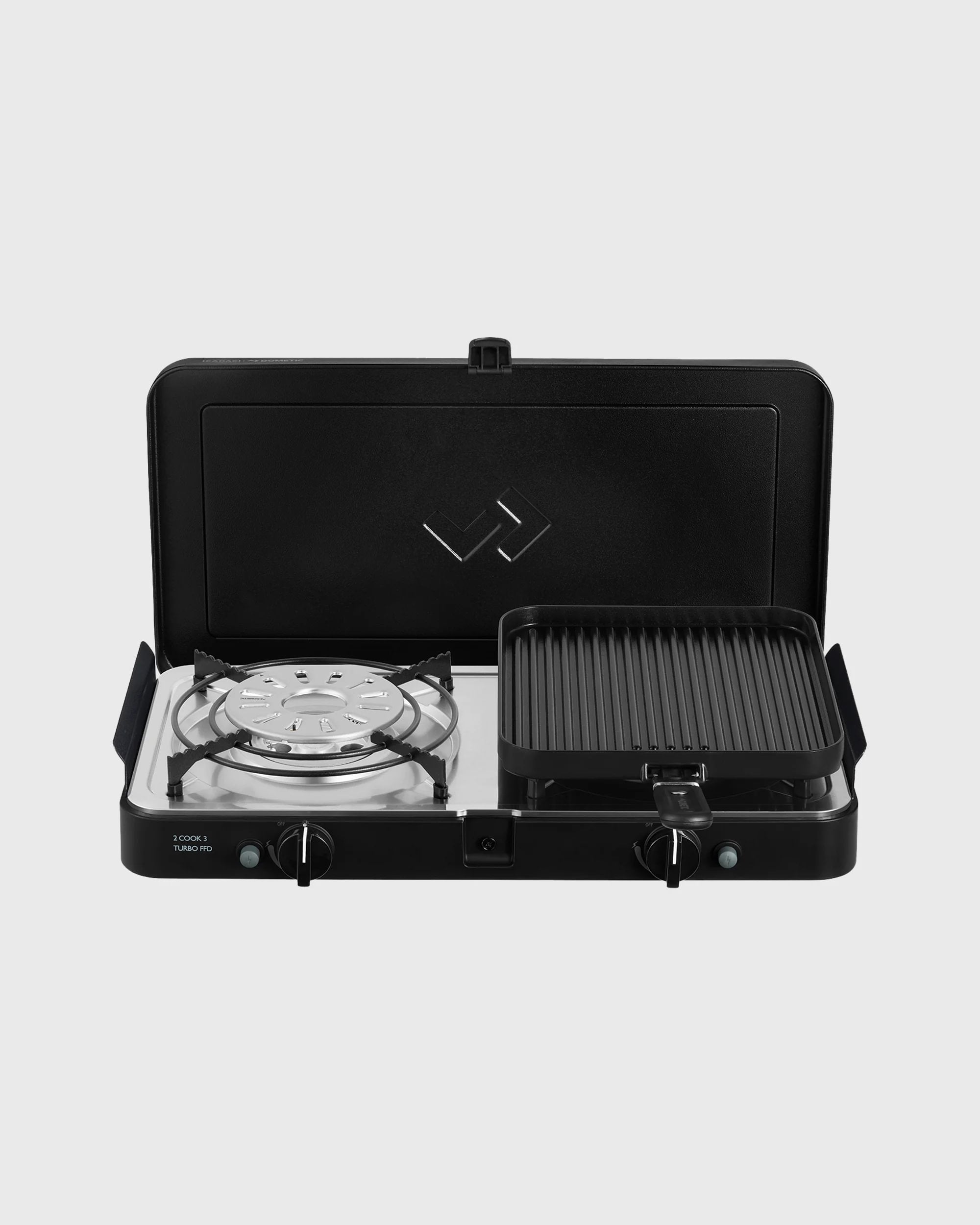 CADAC Dometic 2 Cook Turbo FFD Deluxe QR - Black