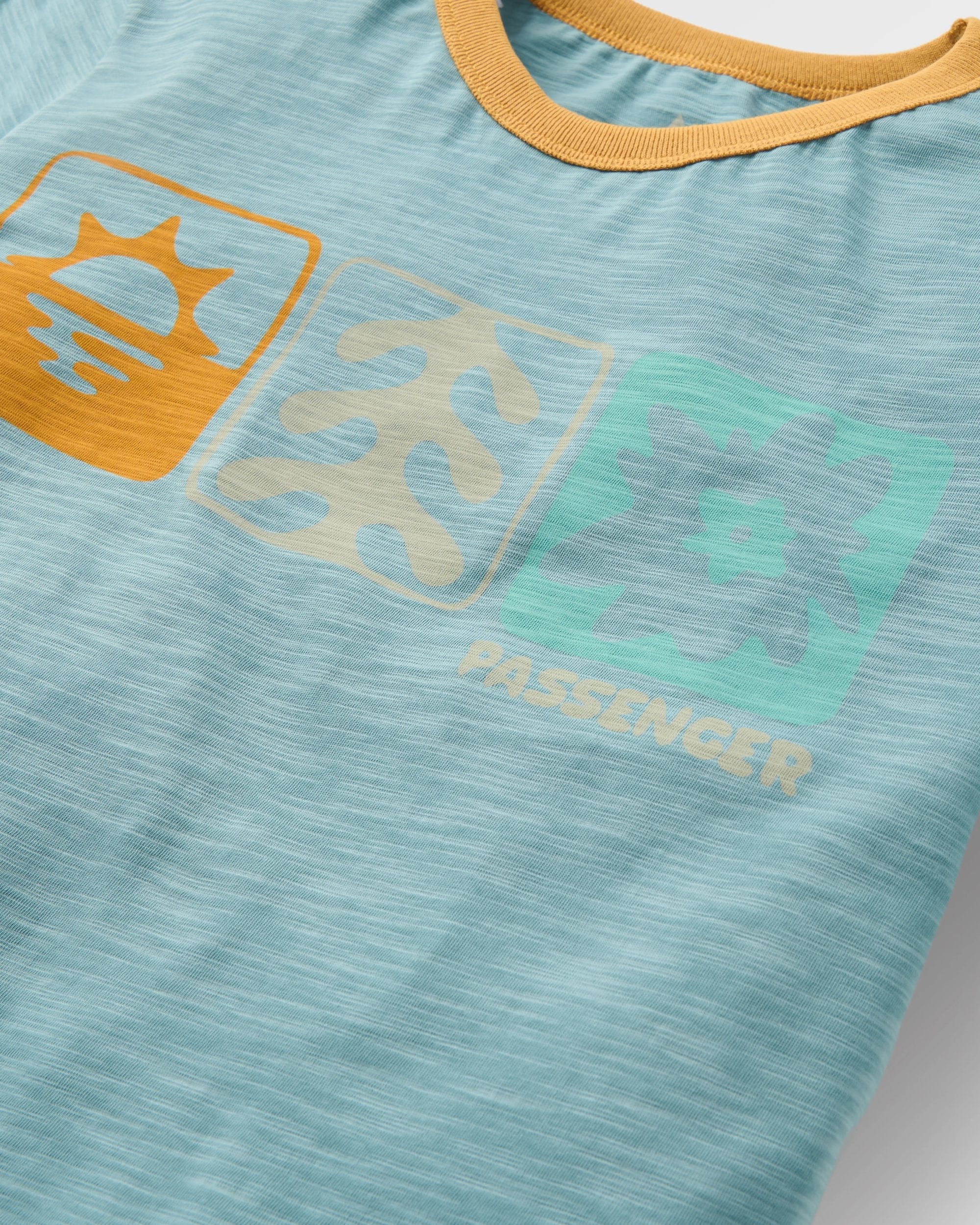 Daze Recycled Cotton T-Shirt - Arctic