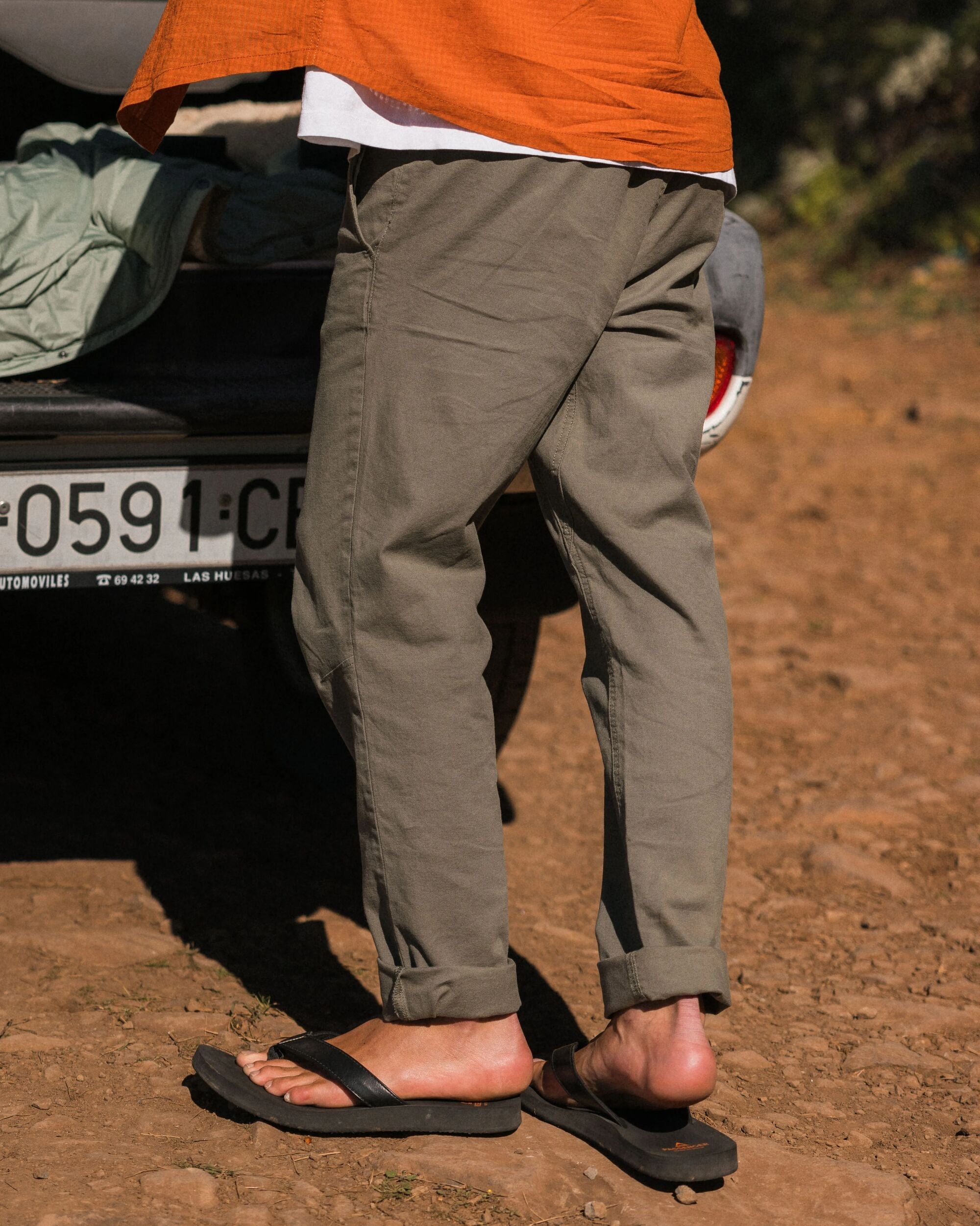 Horizon Comfort Chino - Dusty Olive