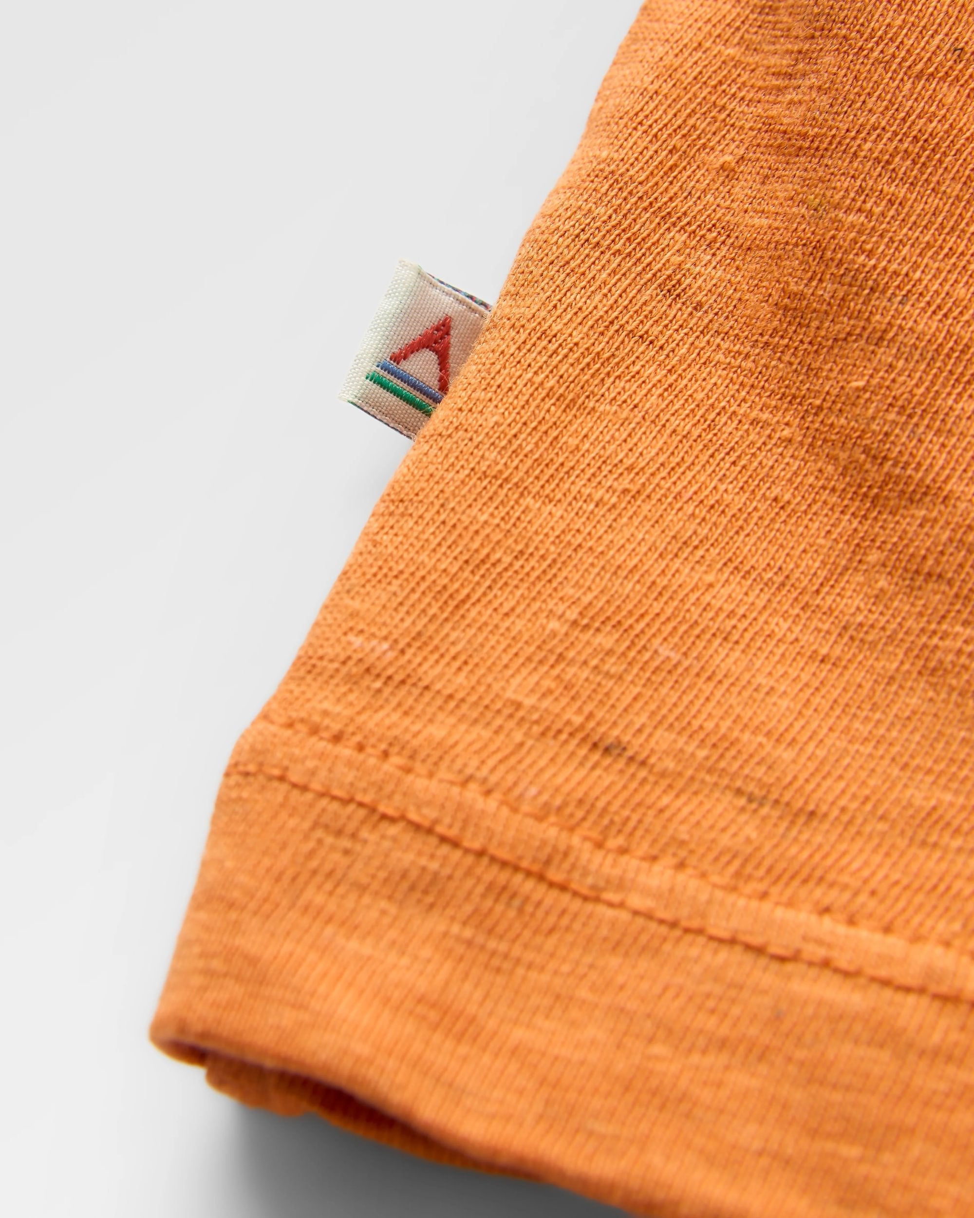 Elbio Relaxed Fit LS T-Shirt - Sunset Orange Marl