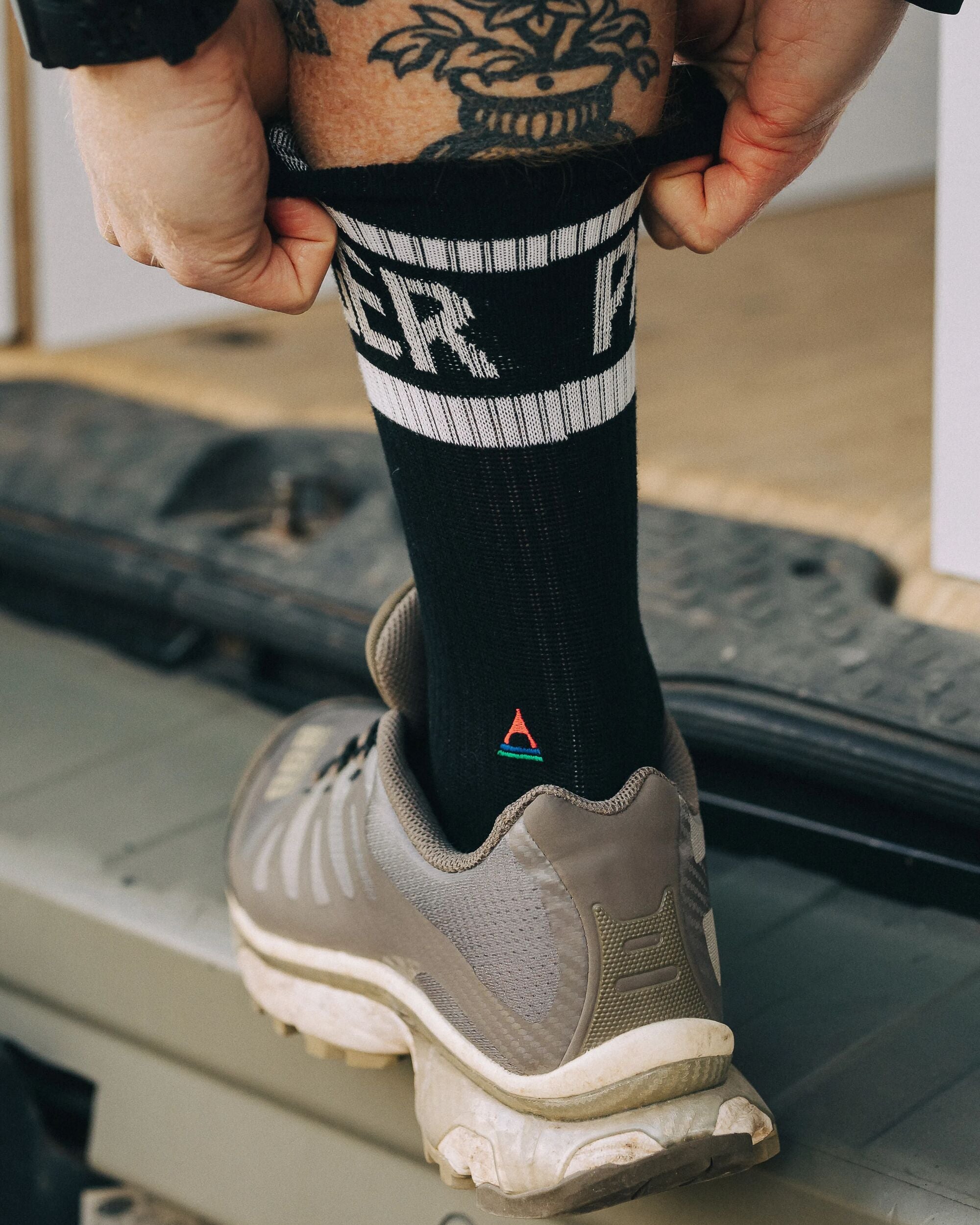 Classic Passenger Crew Socks - Black