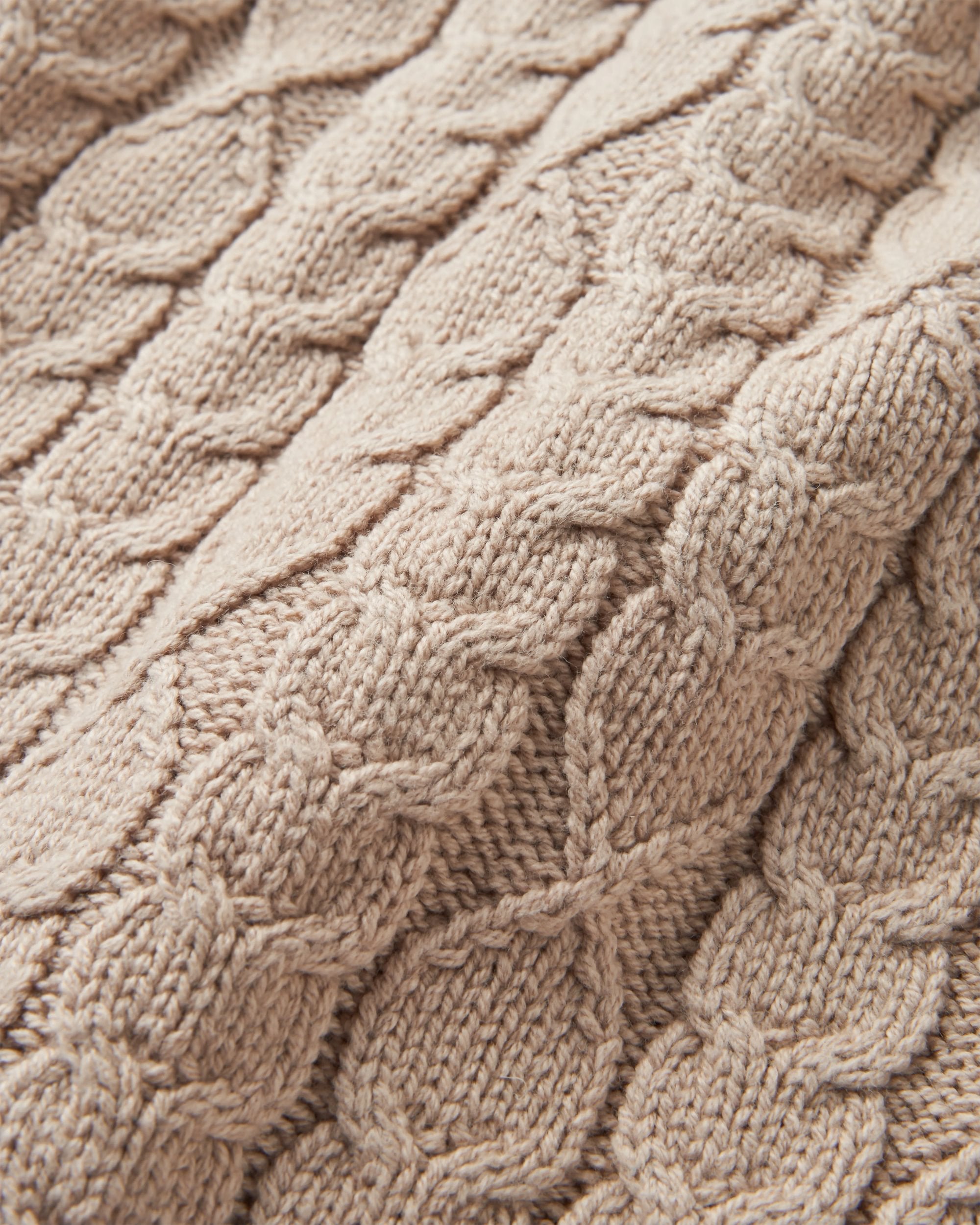 Homely Knitted Cardigan - Simply Taupe