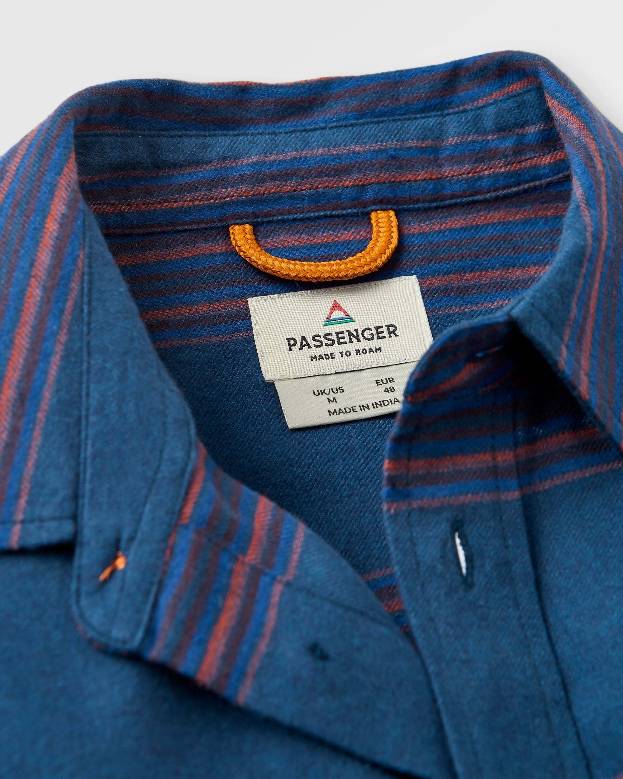 Backcountry Stripe Light Shirt - Rich Navy/Deep Plum Stripe