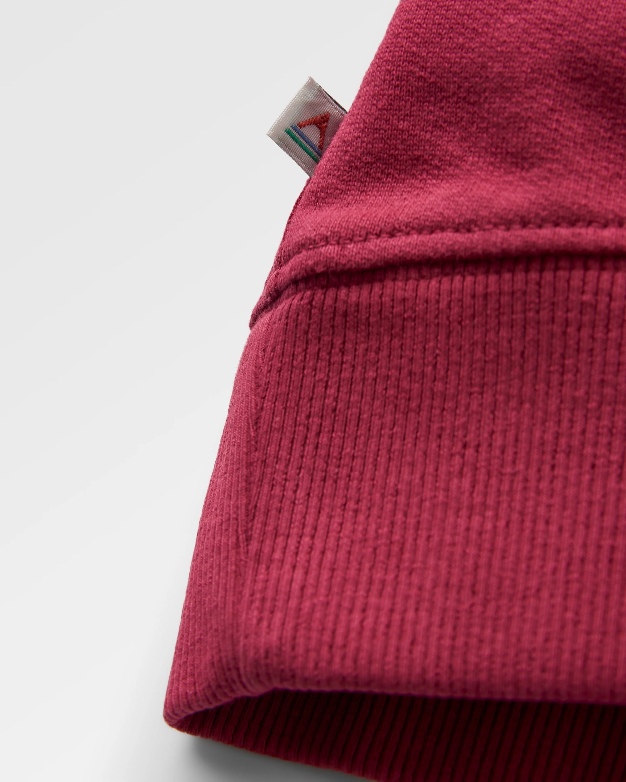 Heritage Recycled Cotton Sweatshirt - Cranberry