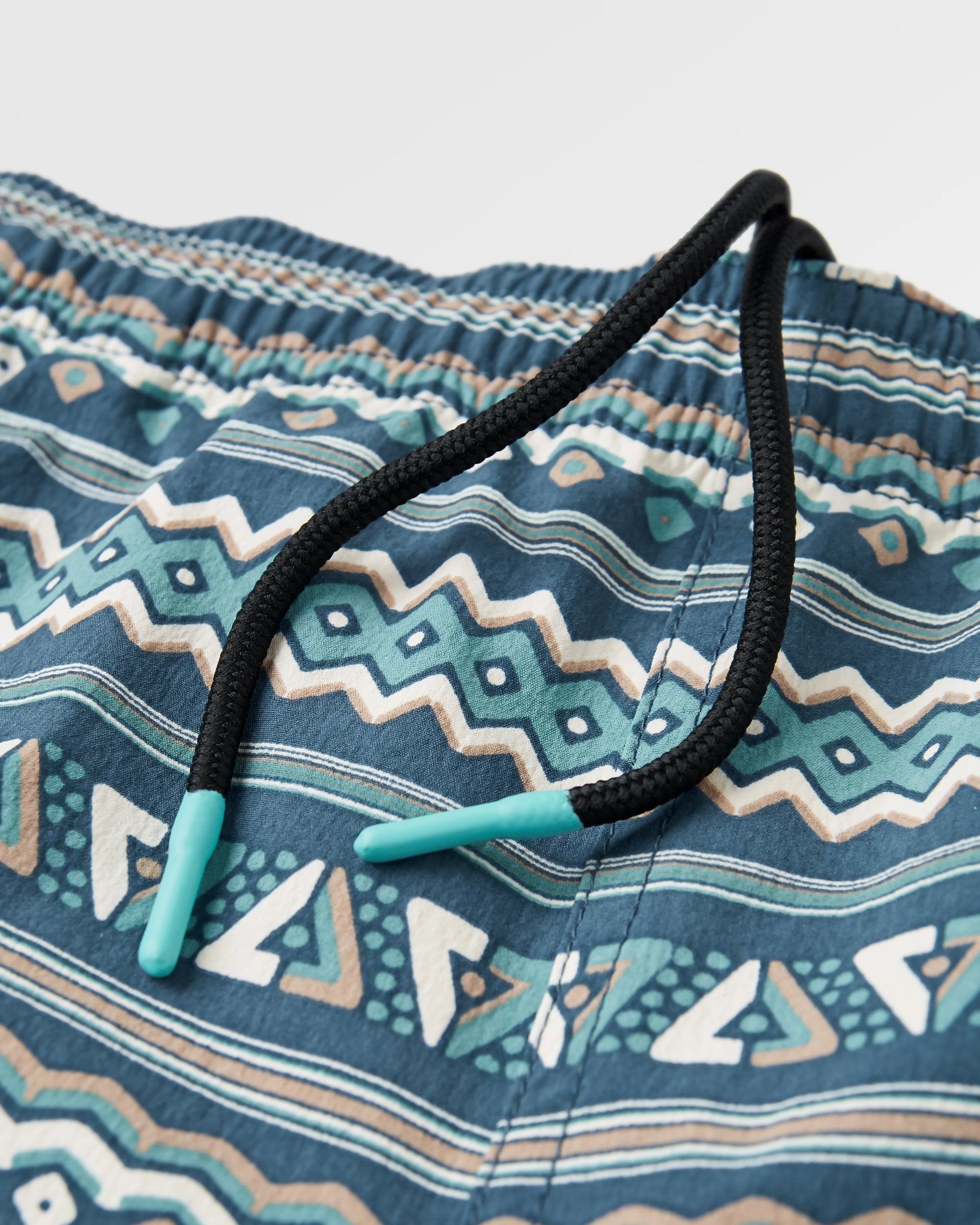 Flaris NetPlus® All Purpose Short - Geo Stripe Dark Denim