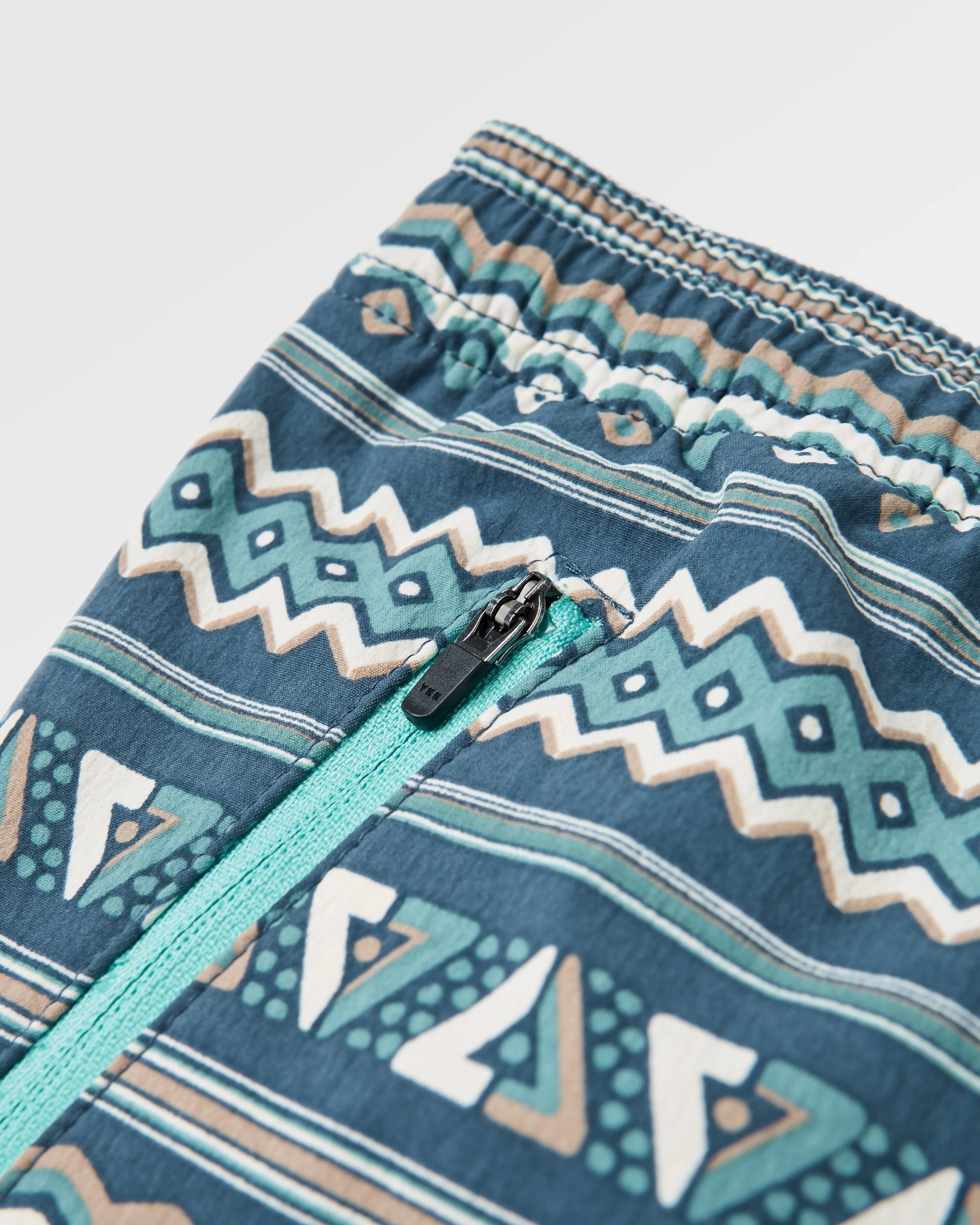 Flaris NetPlus® All Purpose Short - Geo Stripe Dark Denim