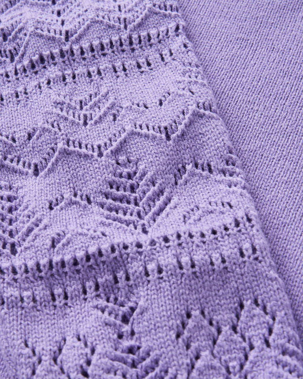 Grace Knitted Jumper - Retro Purple