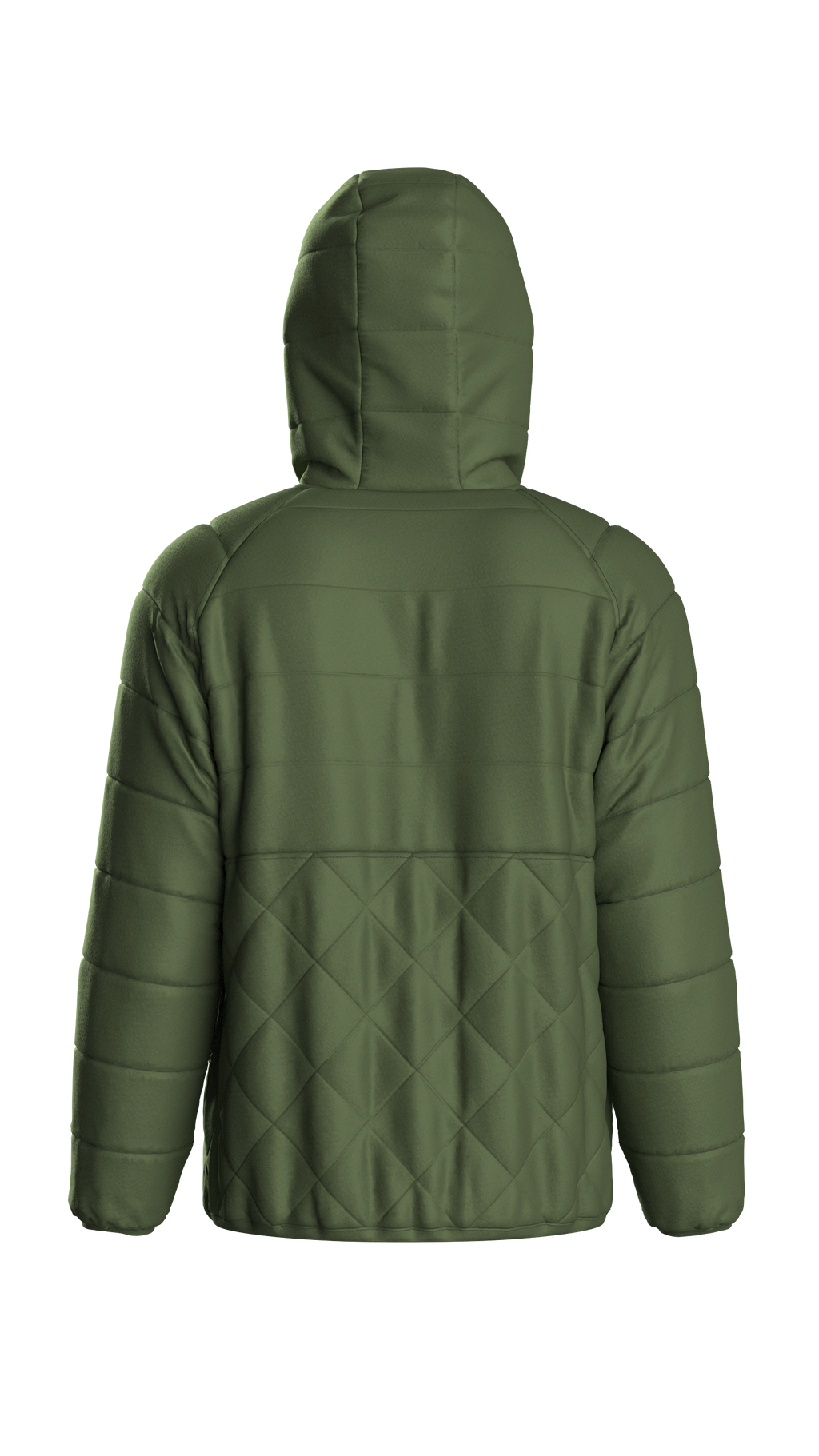 Dylan Recycled Insulated Full Zip Jacket - Wild Green