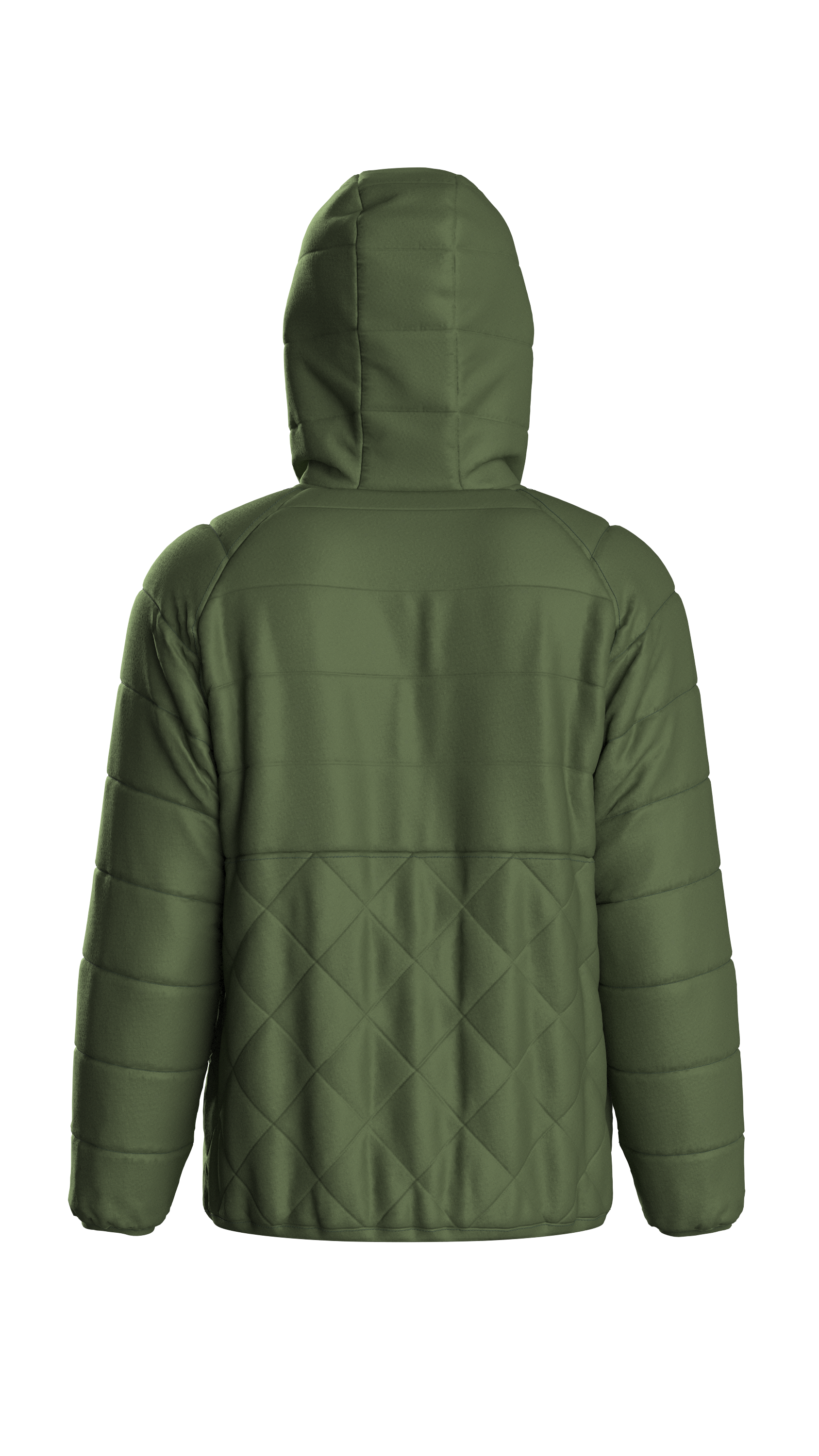Dylan Recycled Insulated Full Zip Jacket - Wild Green
