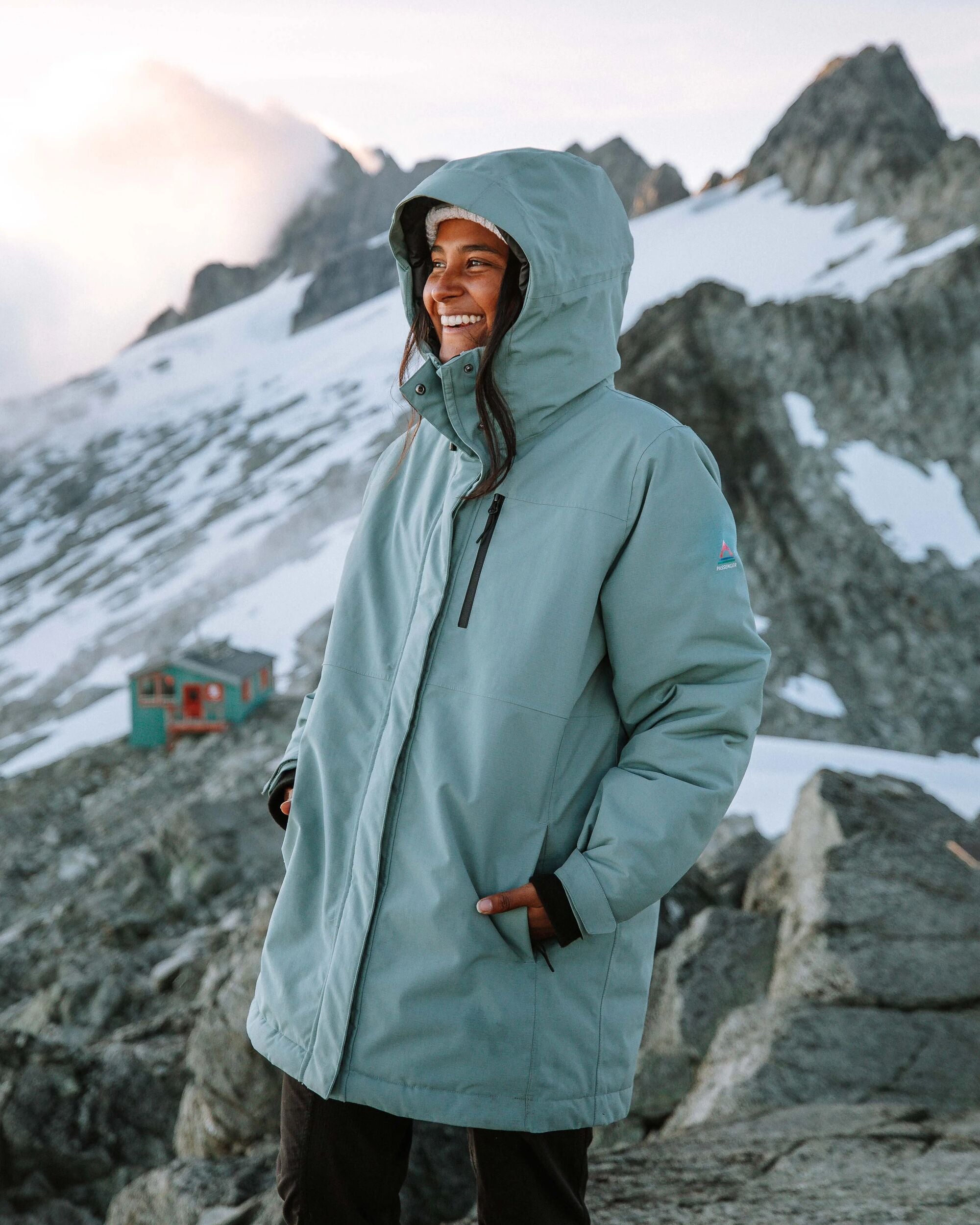 Cloudmont Waterproof Down Parka - Stormy Sea