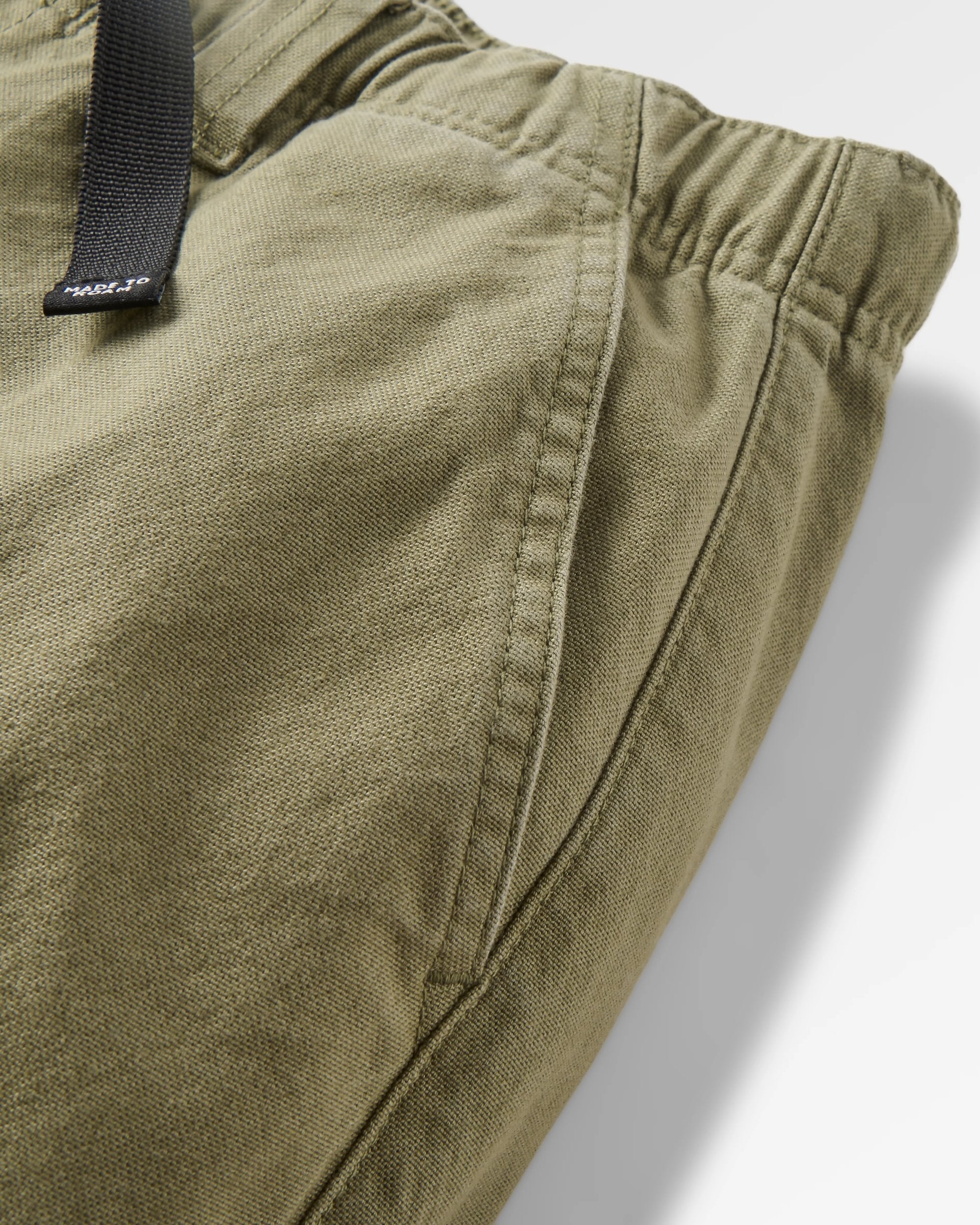 Adventurer Organic Canvas Trouser - Dusty Olive
