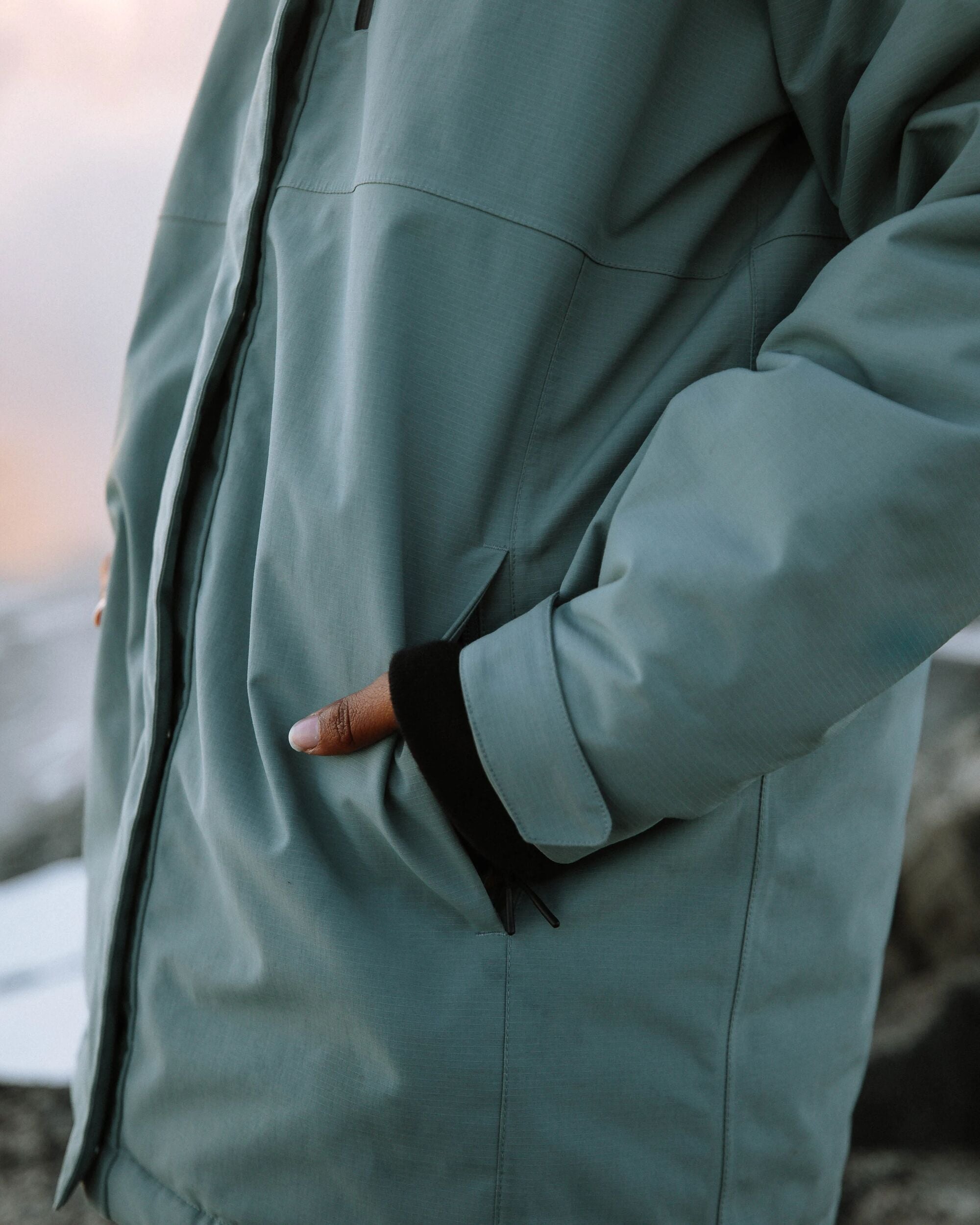 Cloudmont Waterproof Down Parka - Stormy Sea