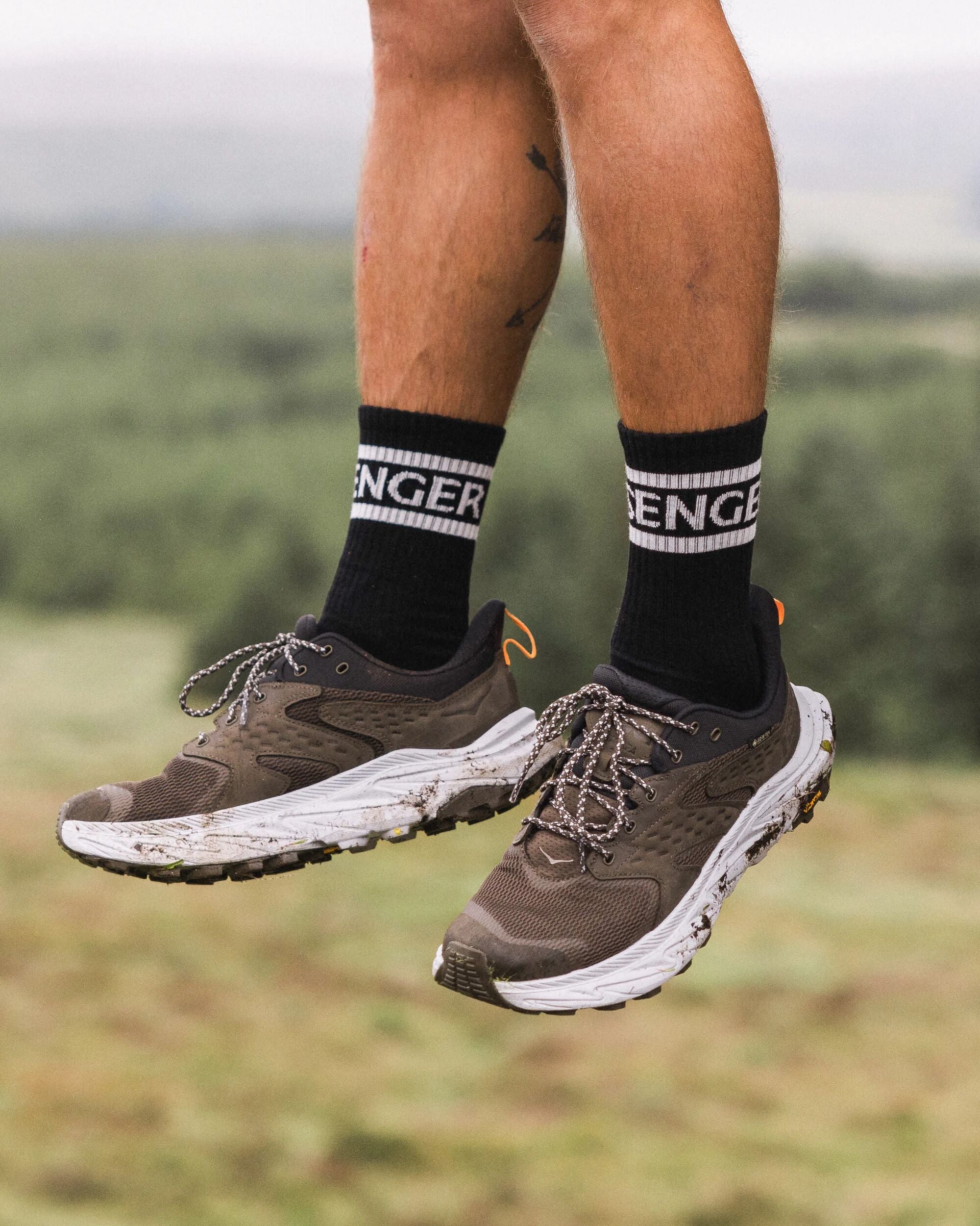 Classic Passenger Crew Socks - Black