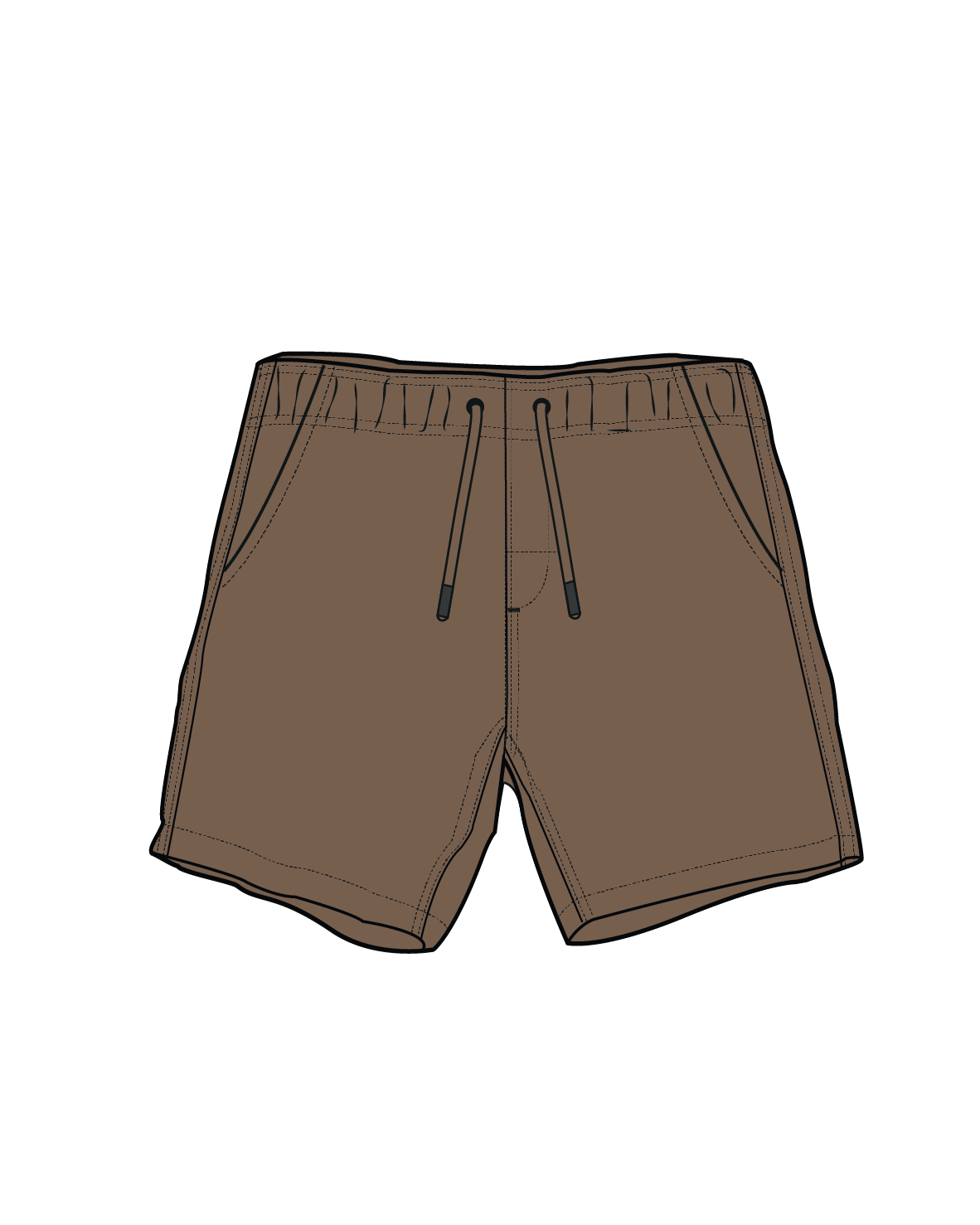 Drifter Organic Cotton Short - Toffee