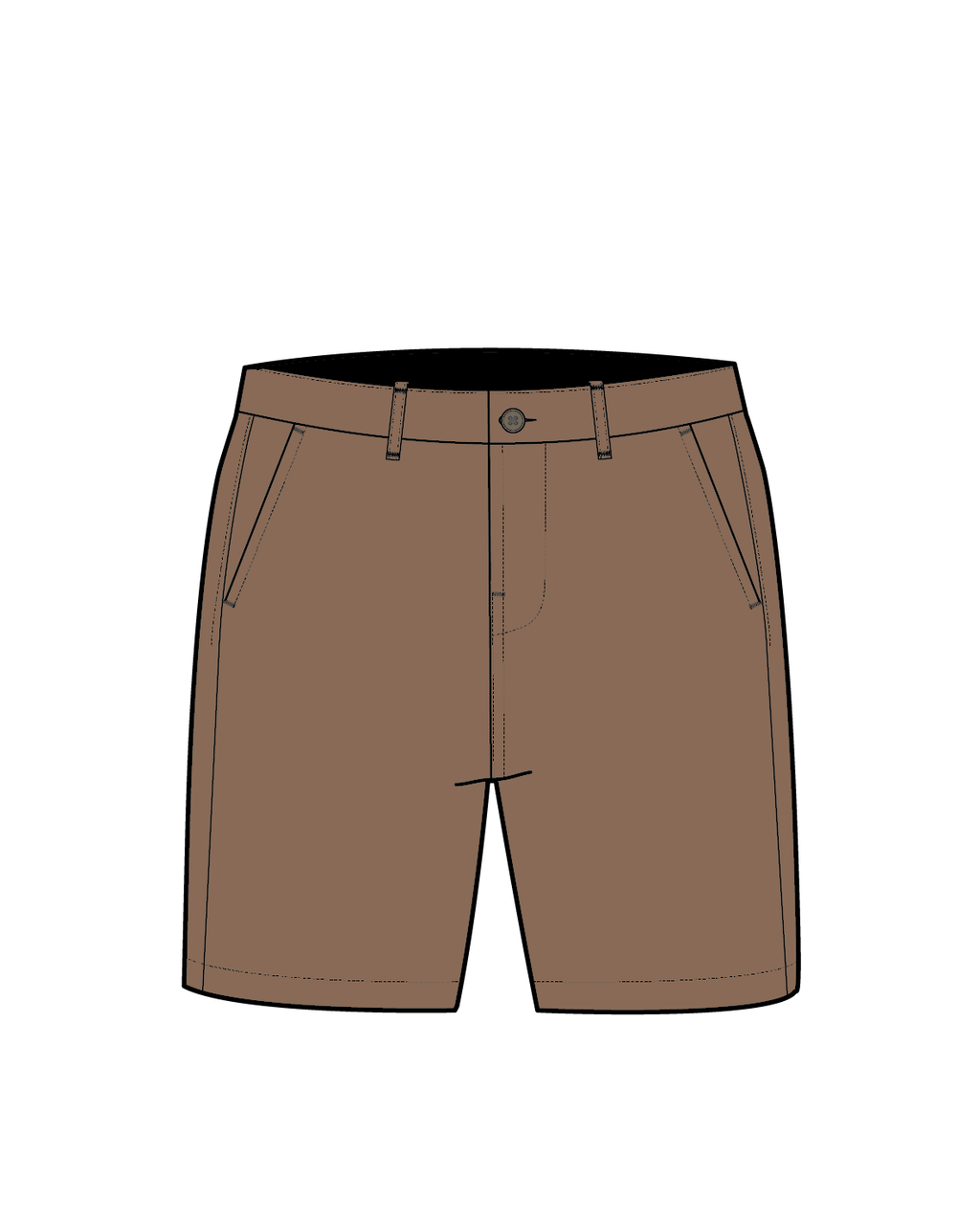 365 Organic Cotton Short - Toffee