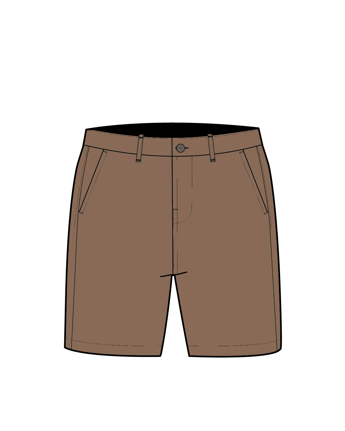 365 Organic Cotton Short - Toffee
