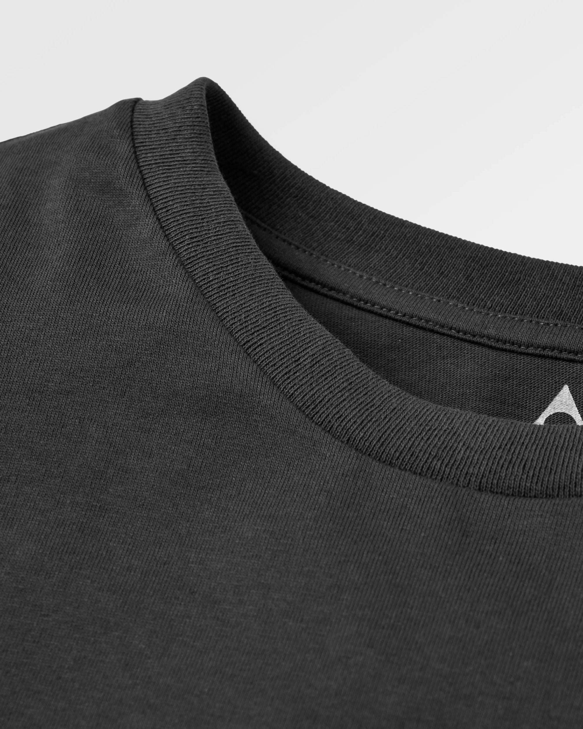Classic Logo Recycled Cotton LS T-Shirt - Black