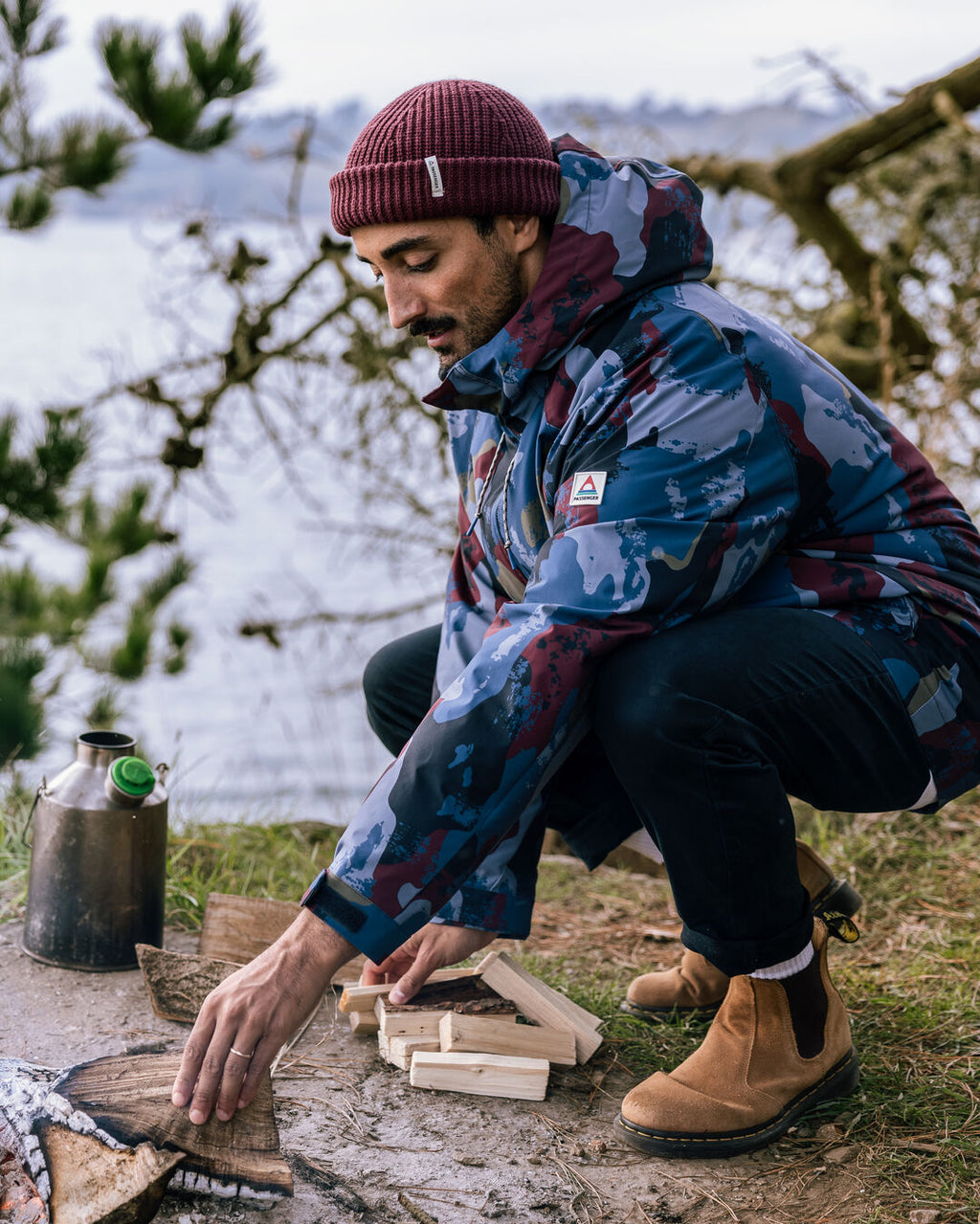 Baltic Recycled Insulated Jacket - Sycamore Pattern