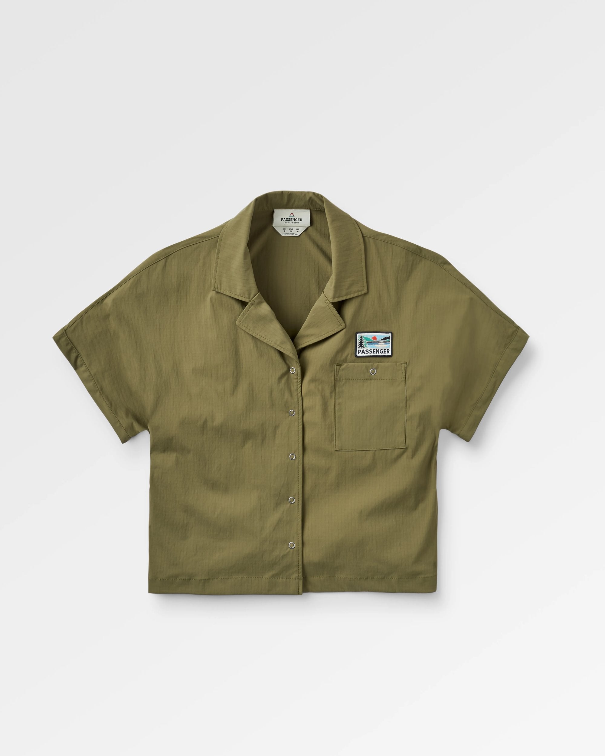 Arden Ripstop Short Sleeve Shirt - Khaki