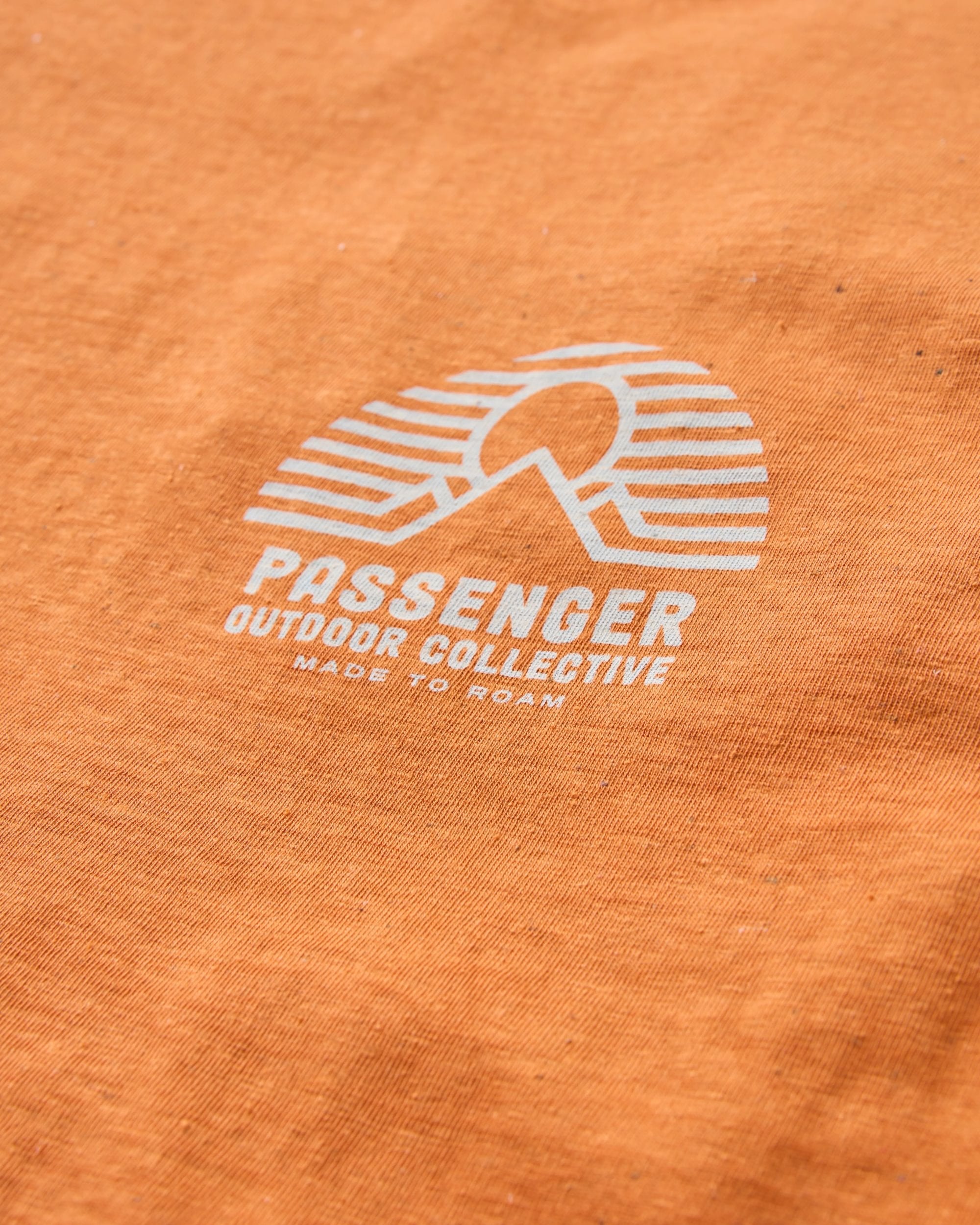 Elbio Relaxed Fit LS T-Shirt - Sunset Orange Marl