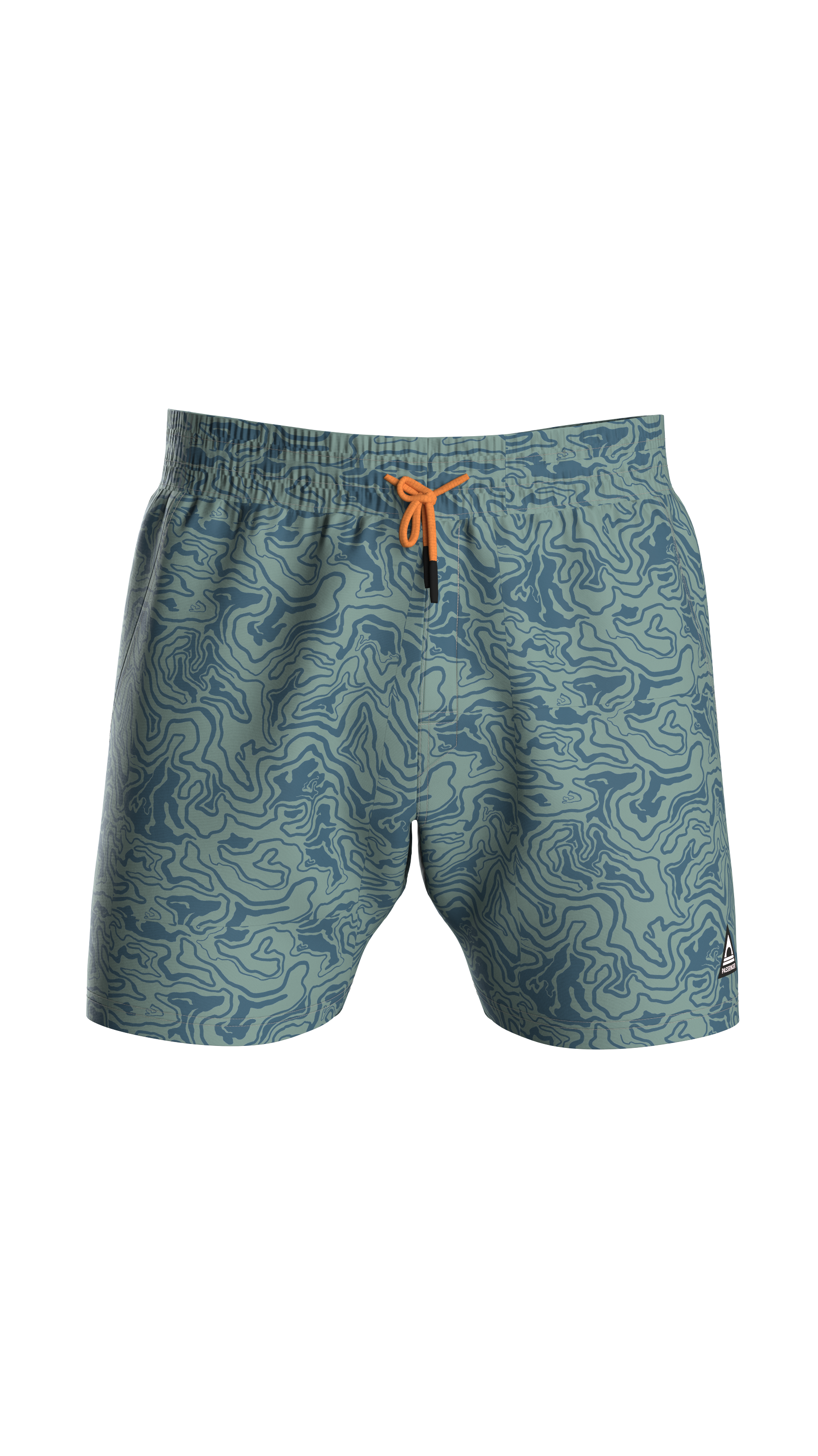 Drifter NetPlus® Swim Lined Short - Strata Swirl Arctic