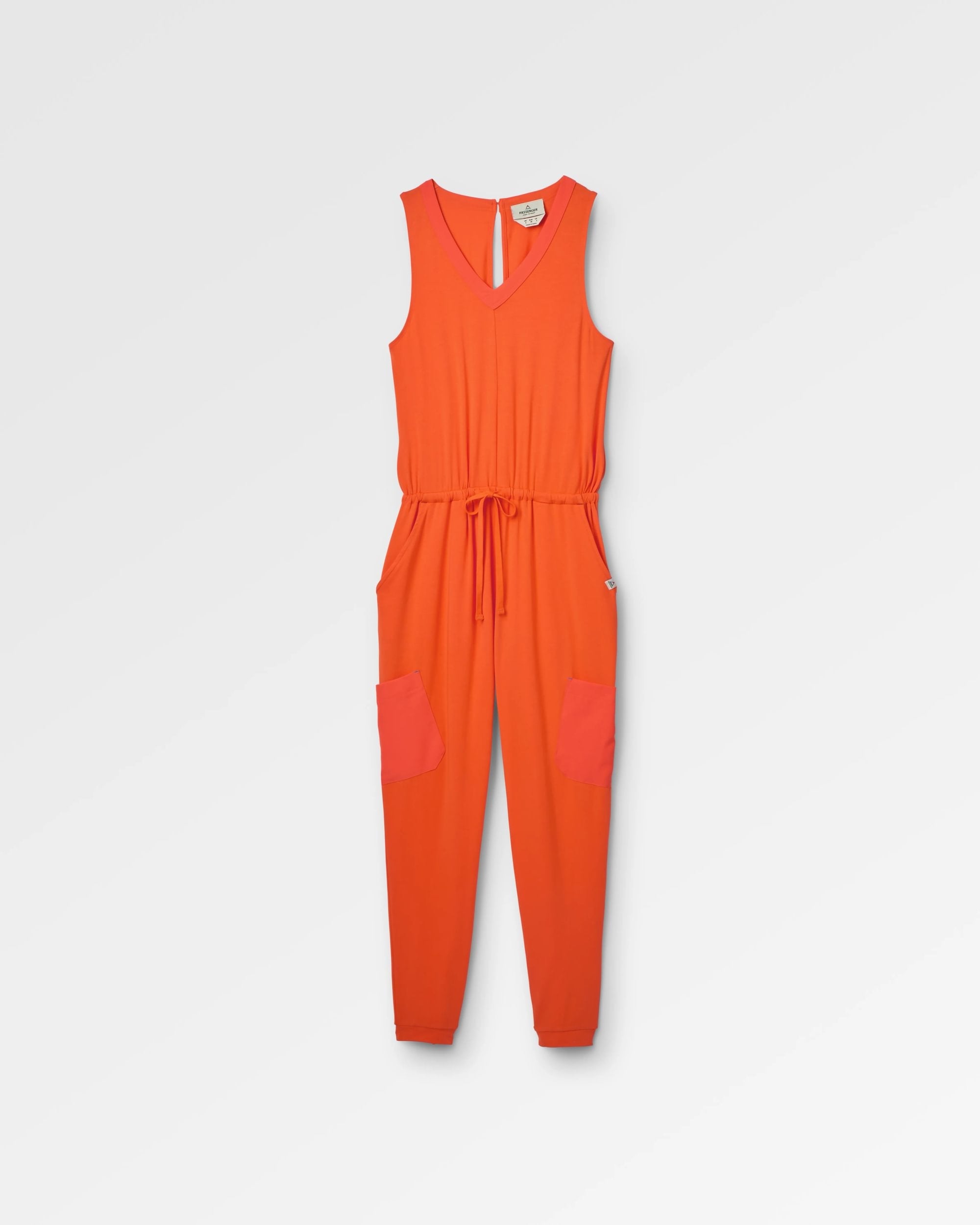 Aria Jumpsuit - Ember Orange