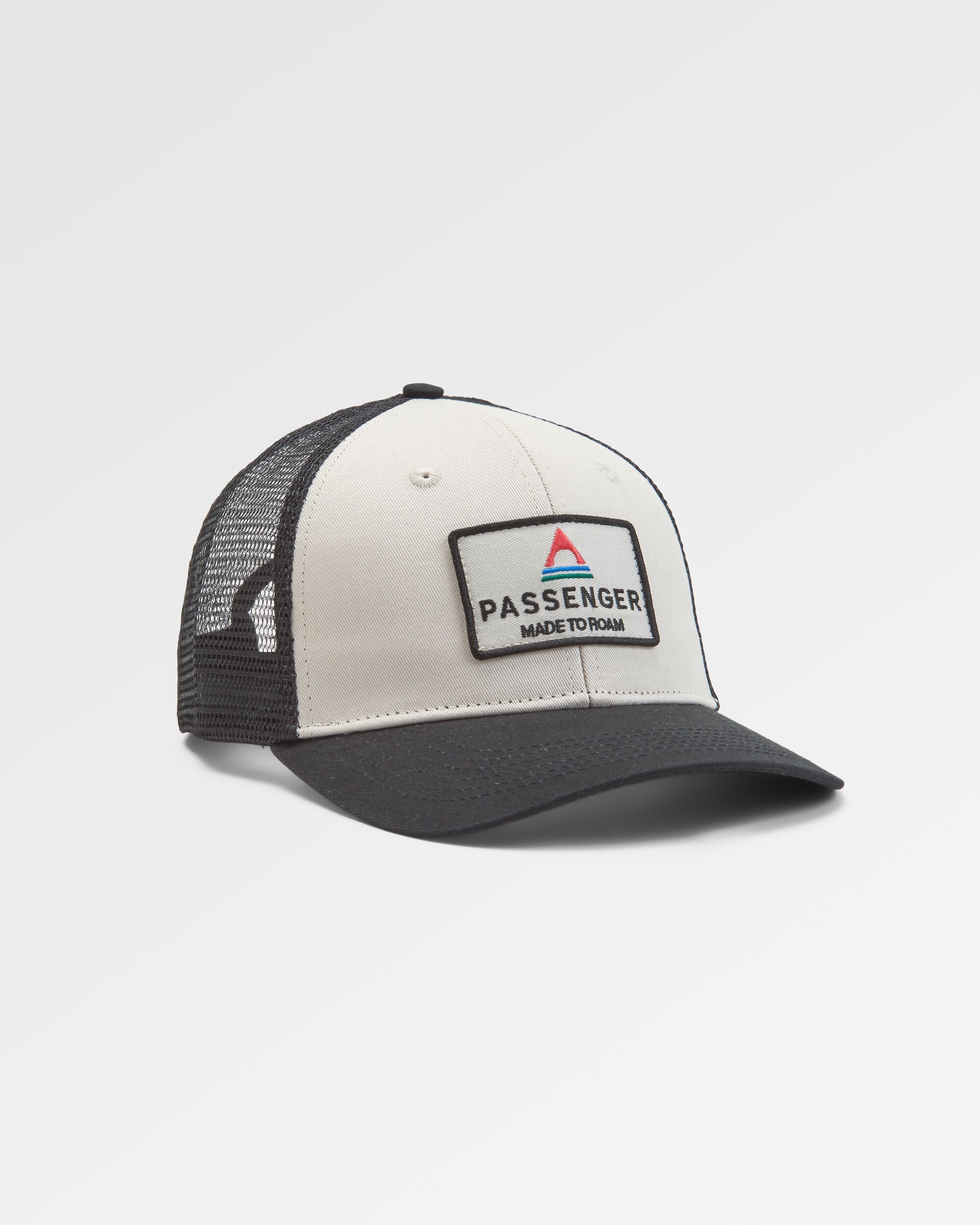 Core Organic Cotton Trucker Cap - Black/ White