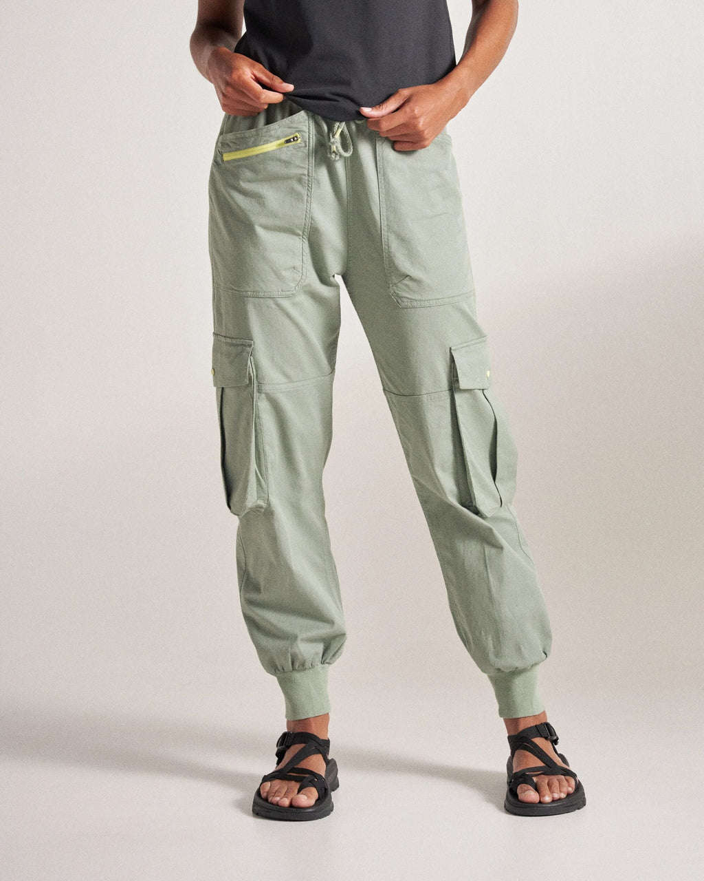 Hydrilla Organic Cotton Trouser - Pistachio