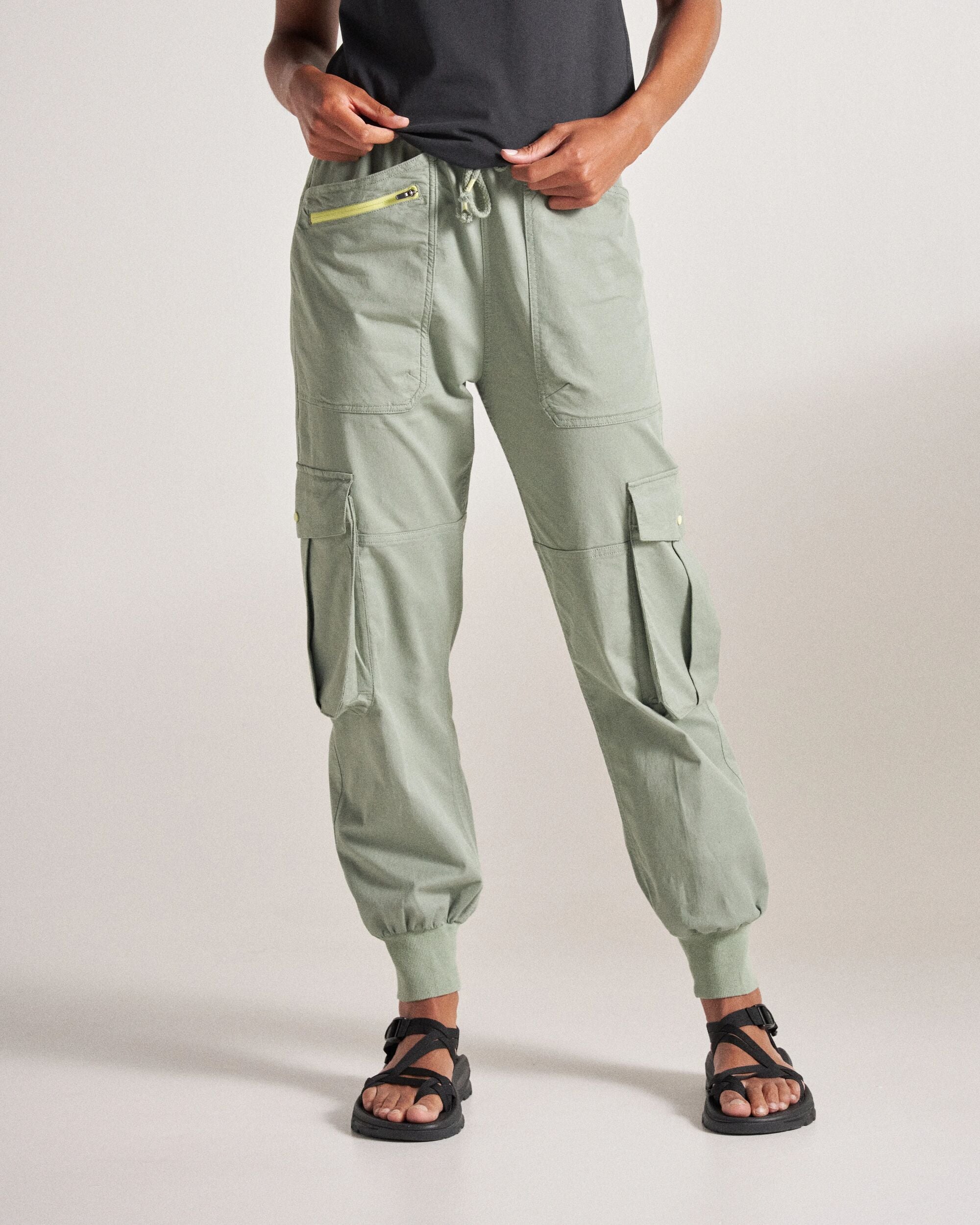 Hydrilla Organic Cotton Trouser - Pistachio