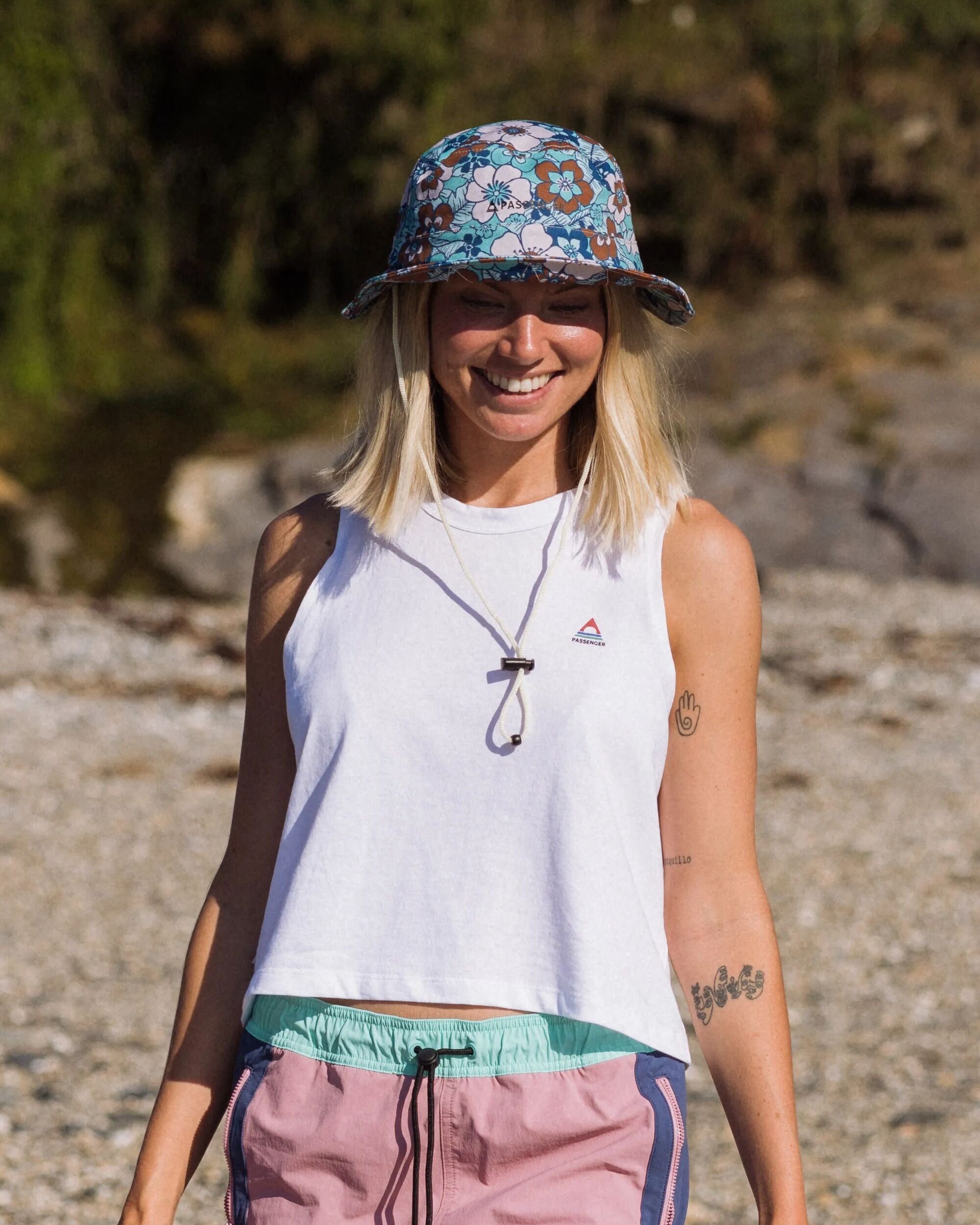 Classic Recycled Cotton Vest - White