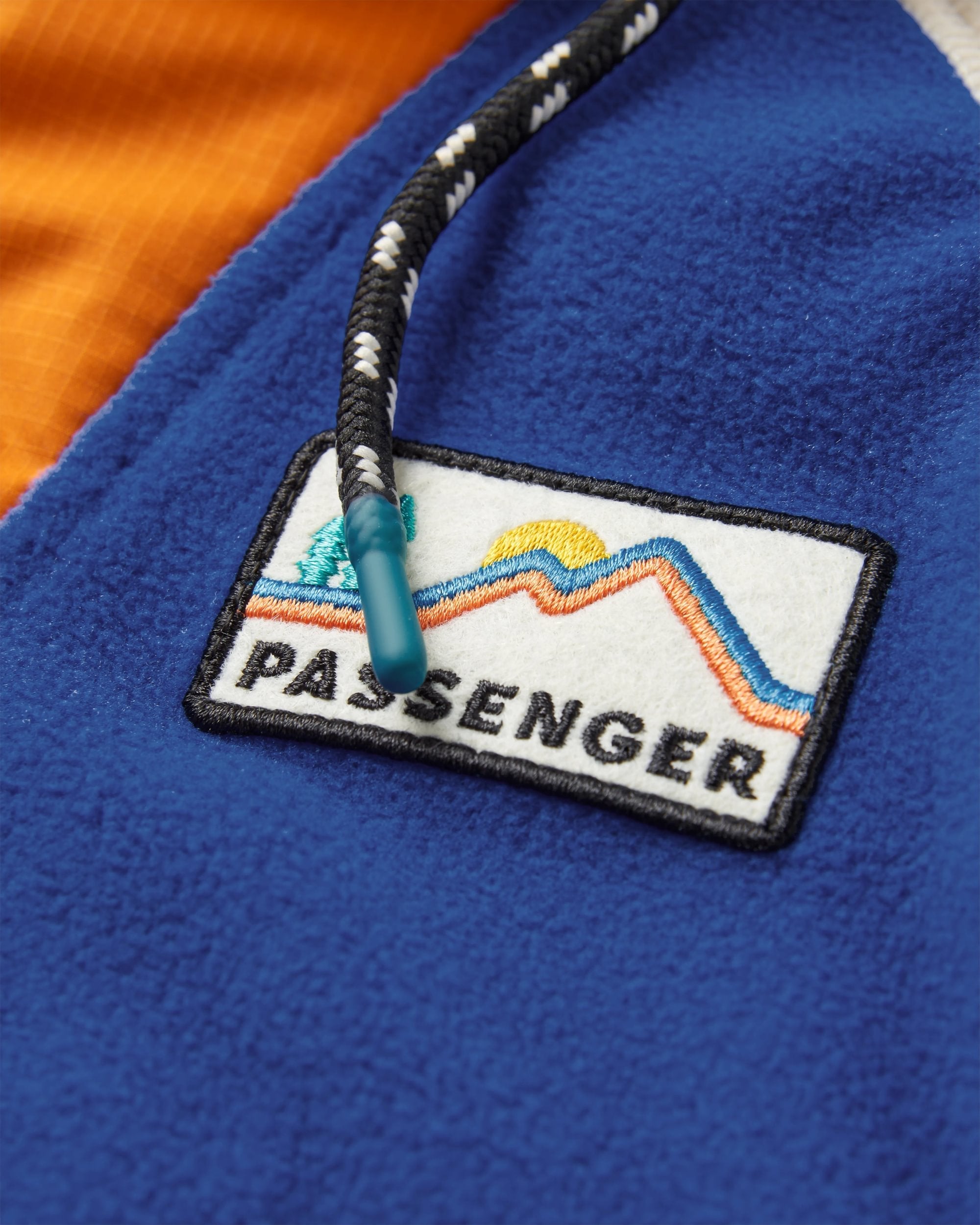 Alexander Recycled Polar Hooded Fleece - Azure Blue