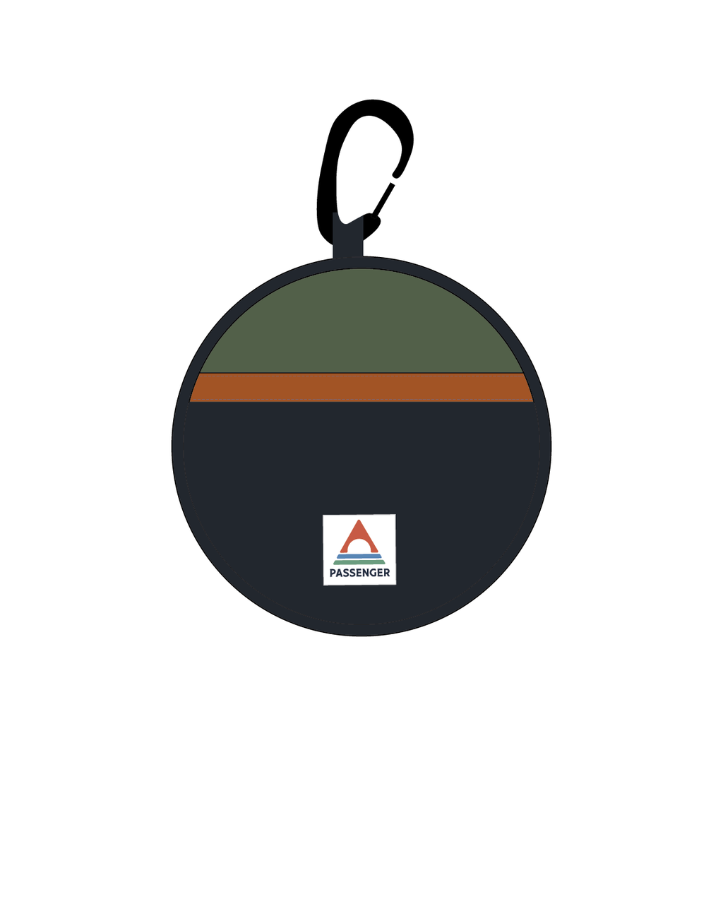 Compass Modular Clip On - True Black/ Khaki