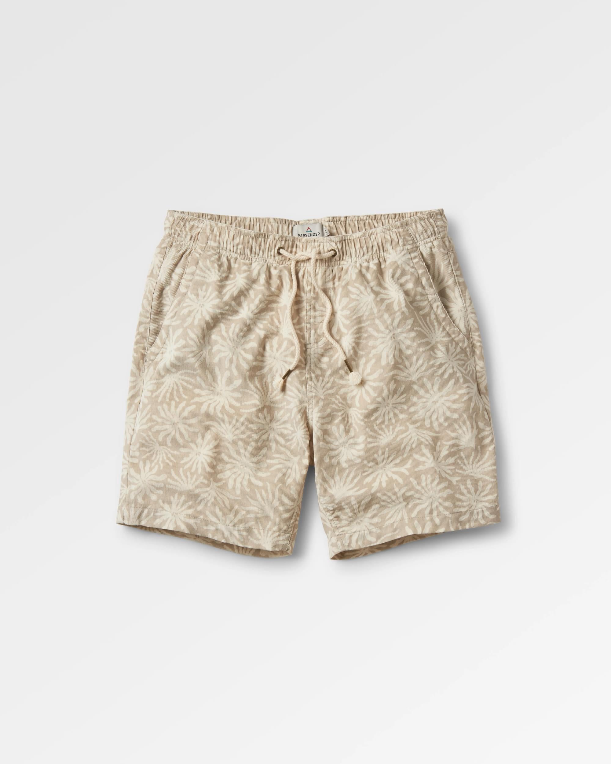 Drifter Corduroy Short - Seaweed Pebble Grey