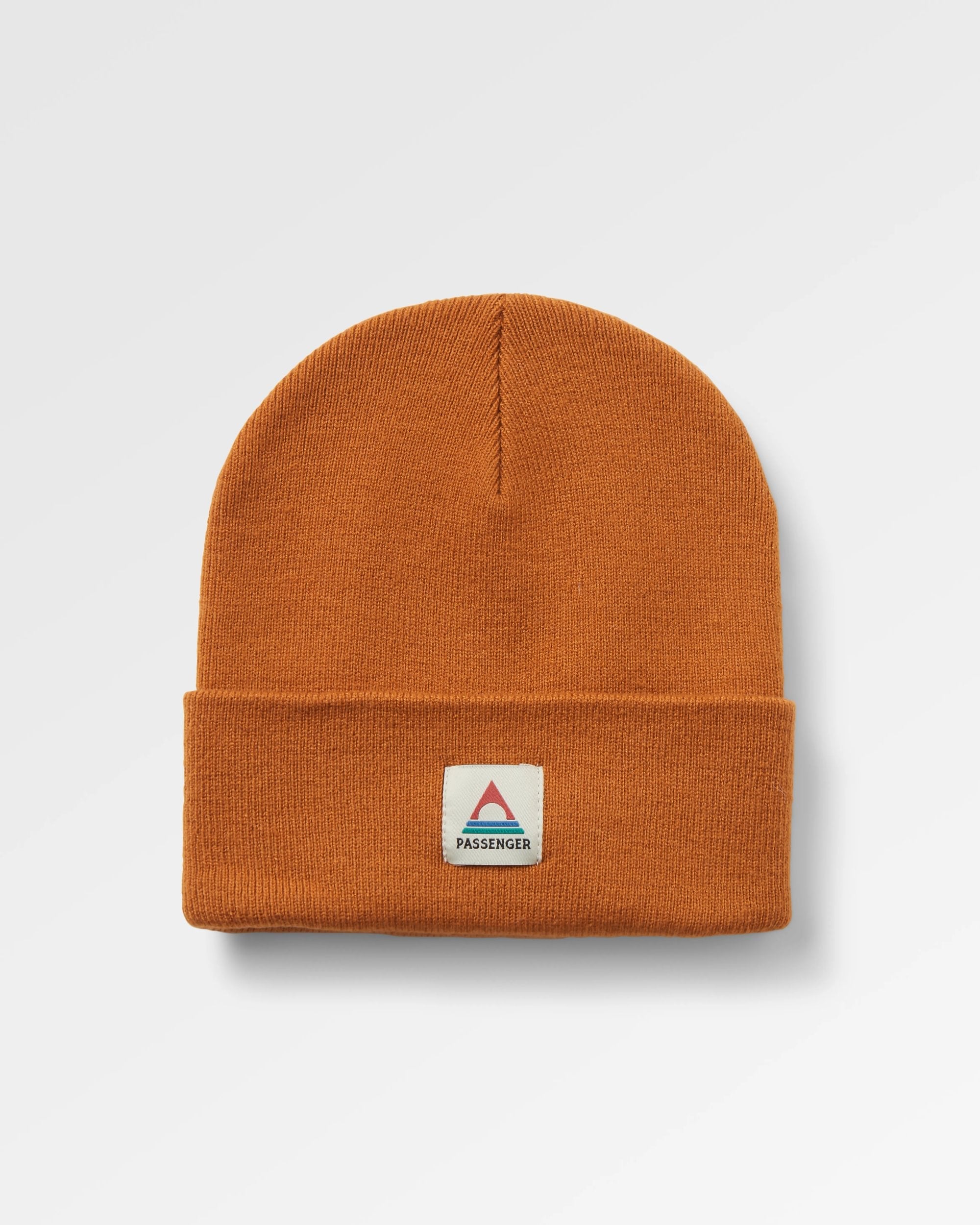 Core Recycled High-Top Beanie - Retro Orange