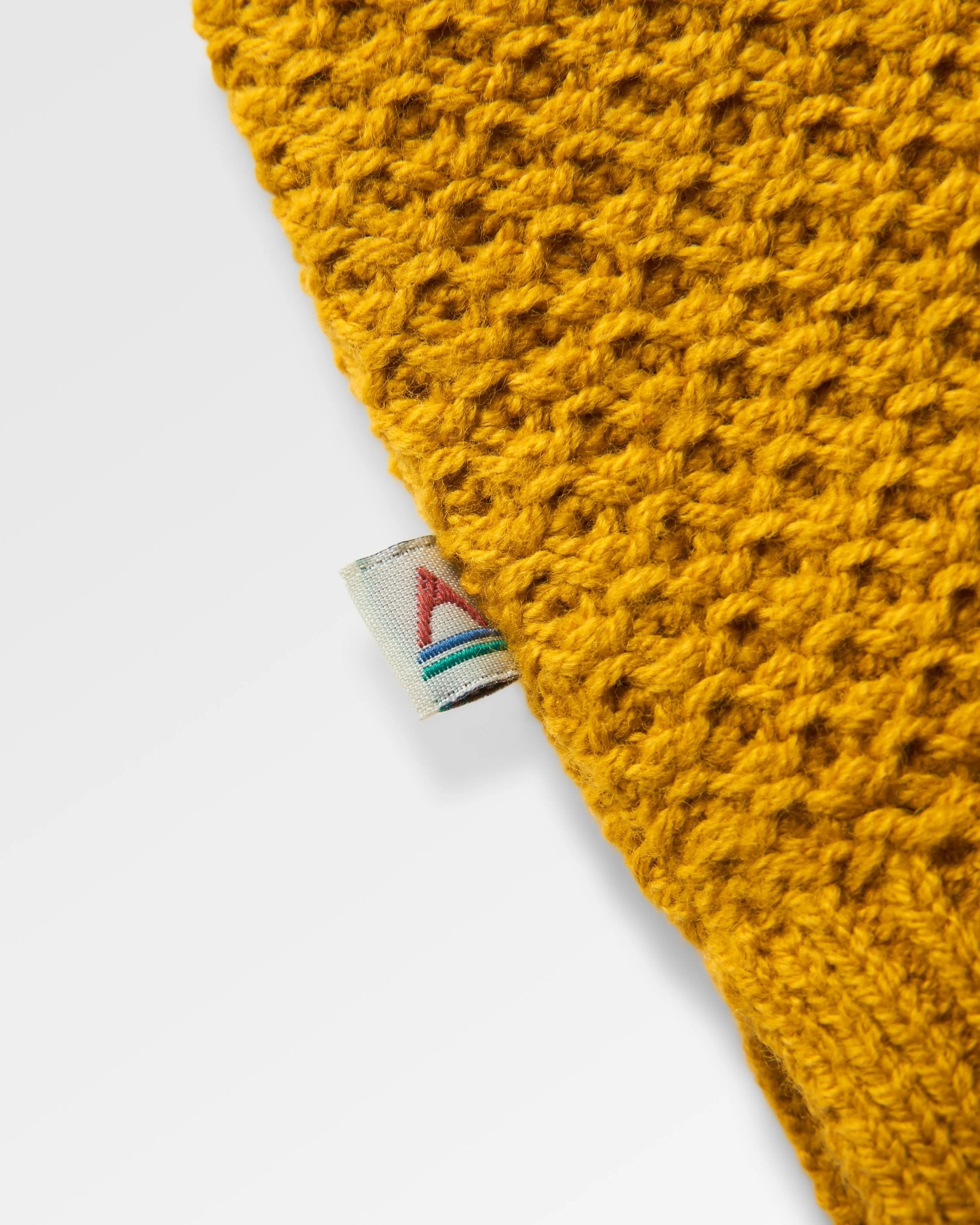 Cove Organic Cotton Knitted Jumper - Heritage Yellow