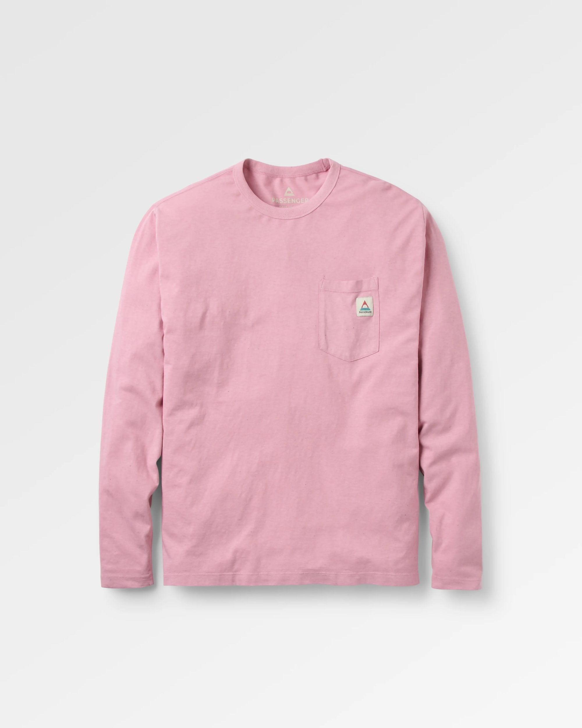Heritage Organic Relaxed Fit LS T-Shirt - Pink Haze