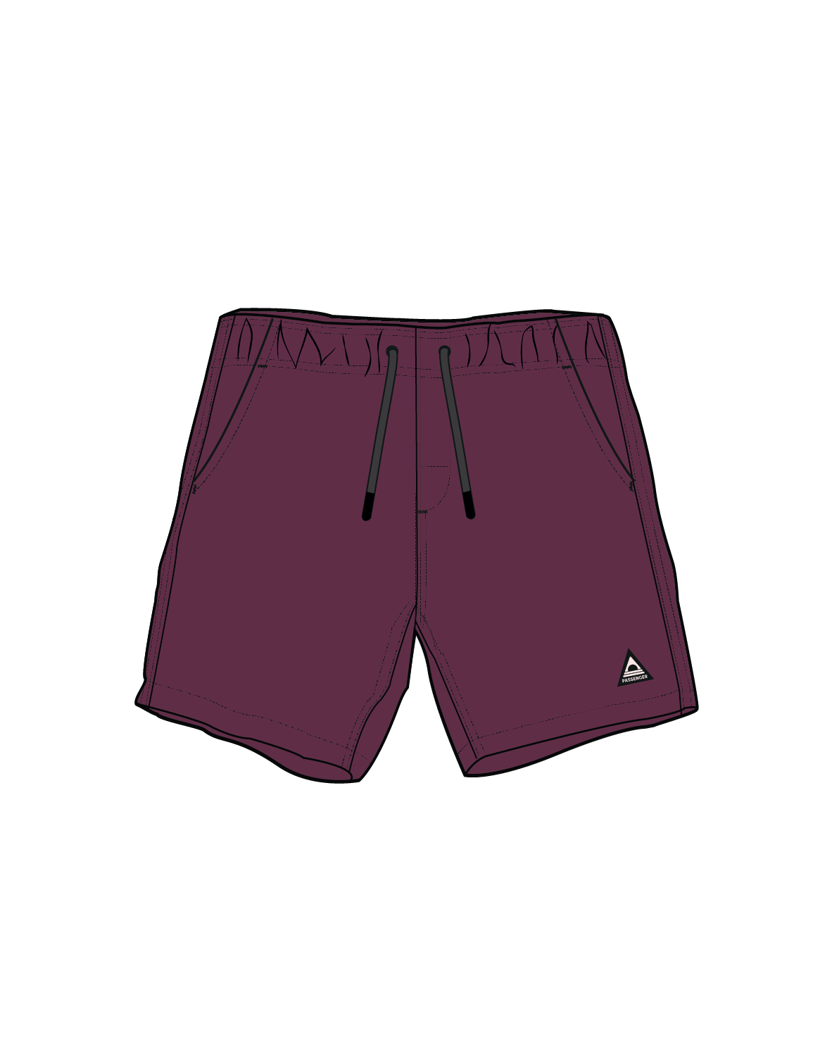 Drifter NetPlus® Swim Lined Short - Warm Berry