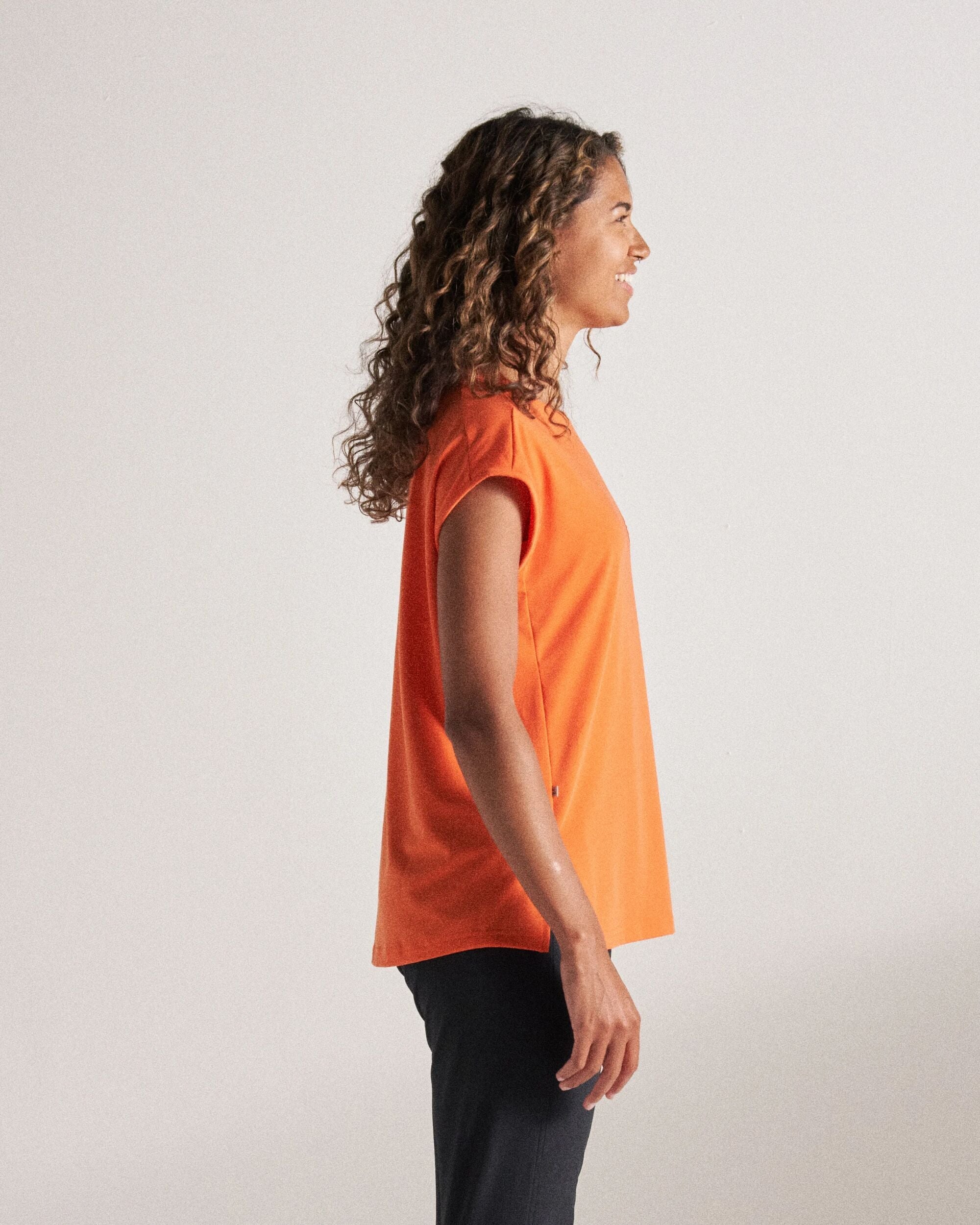 Chase The Light Drirelease® Active T-Shirt - Ember Orange