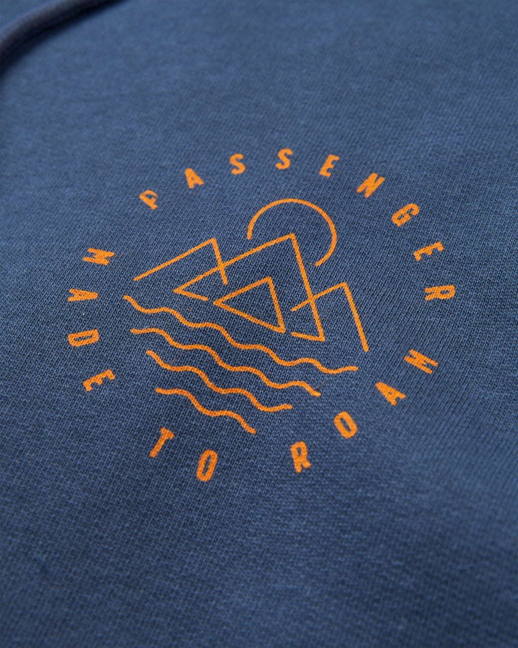 Escapism Recycled Cotton Hoodie - Rich Navy