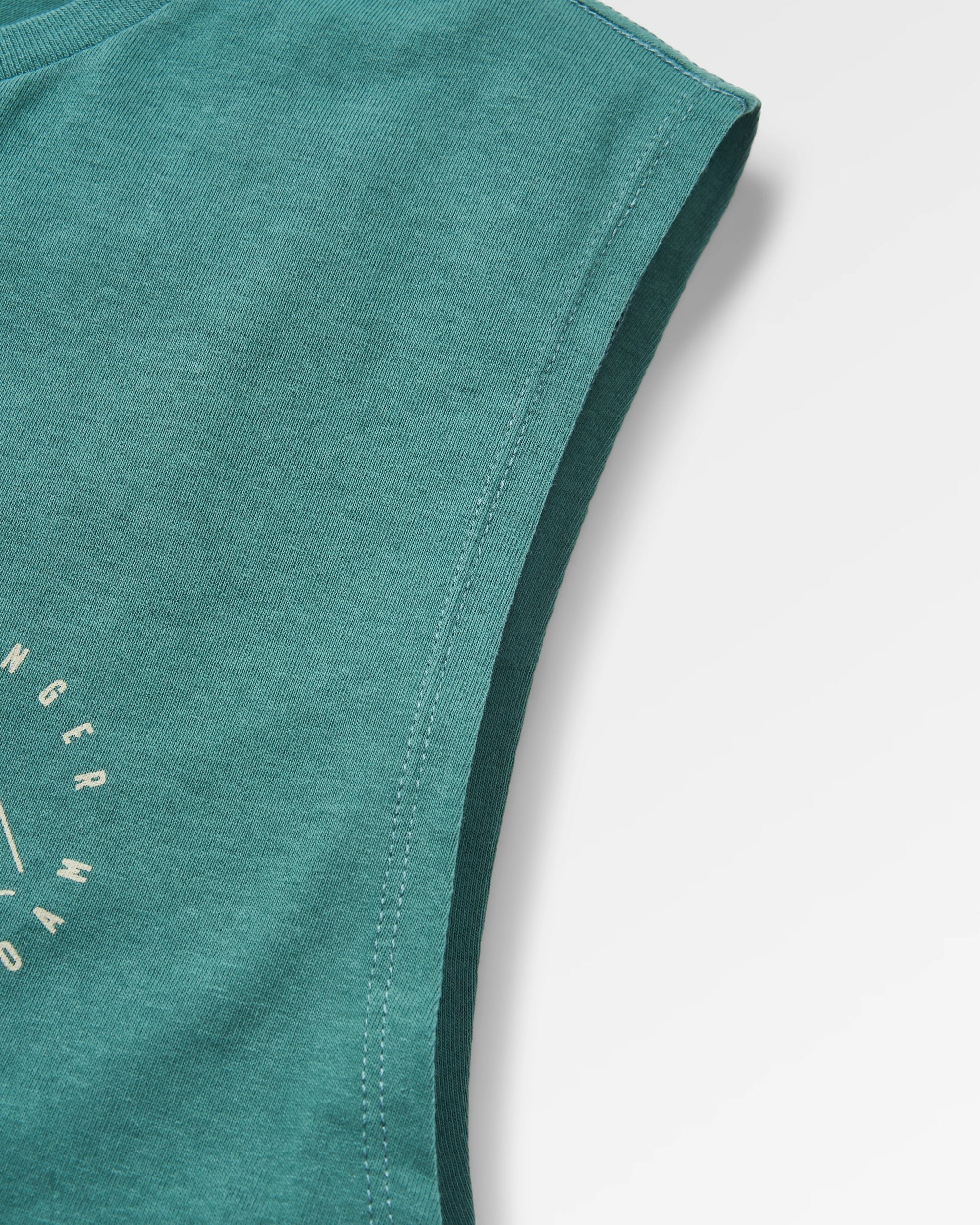 Escapism Recycled Cotton Vest - Deep Ocean