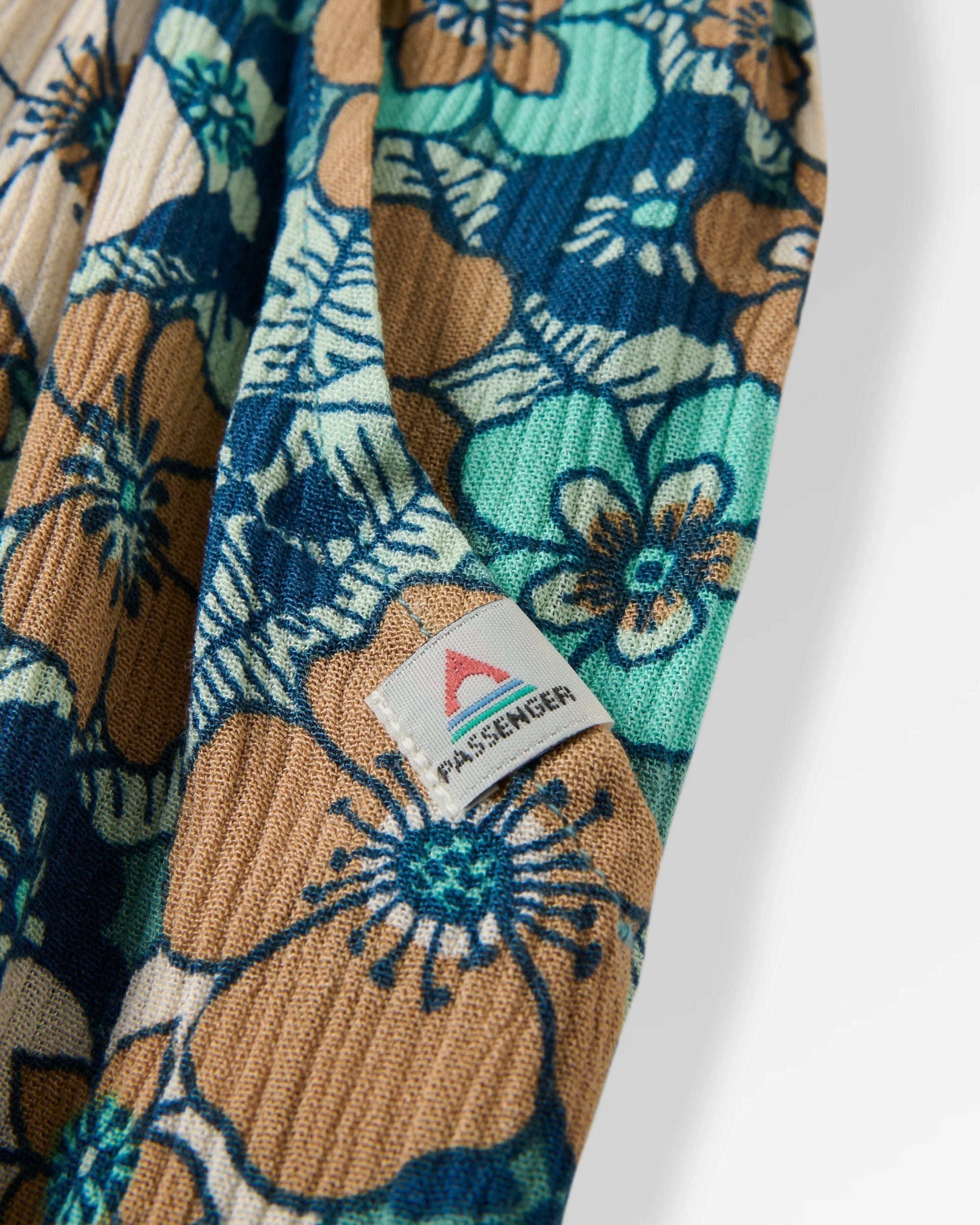 Dew EcoVero Woven Skirt - Vintage Floral Aqua